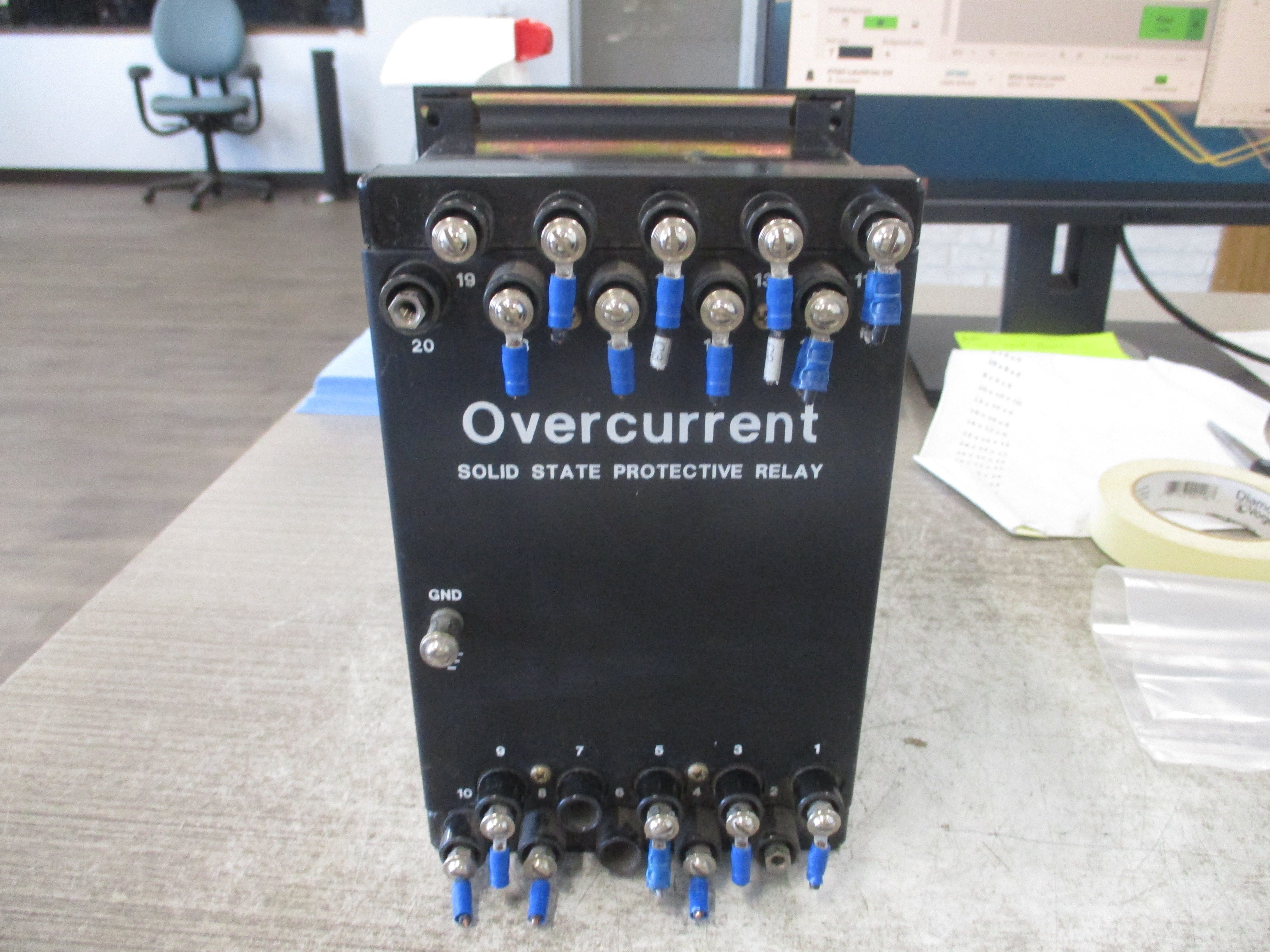 Basler Electric BE1-51/27R Over Current Relay E3E Z1R A1N1E Used
