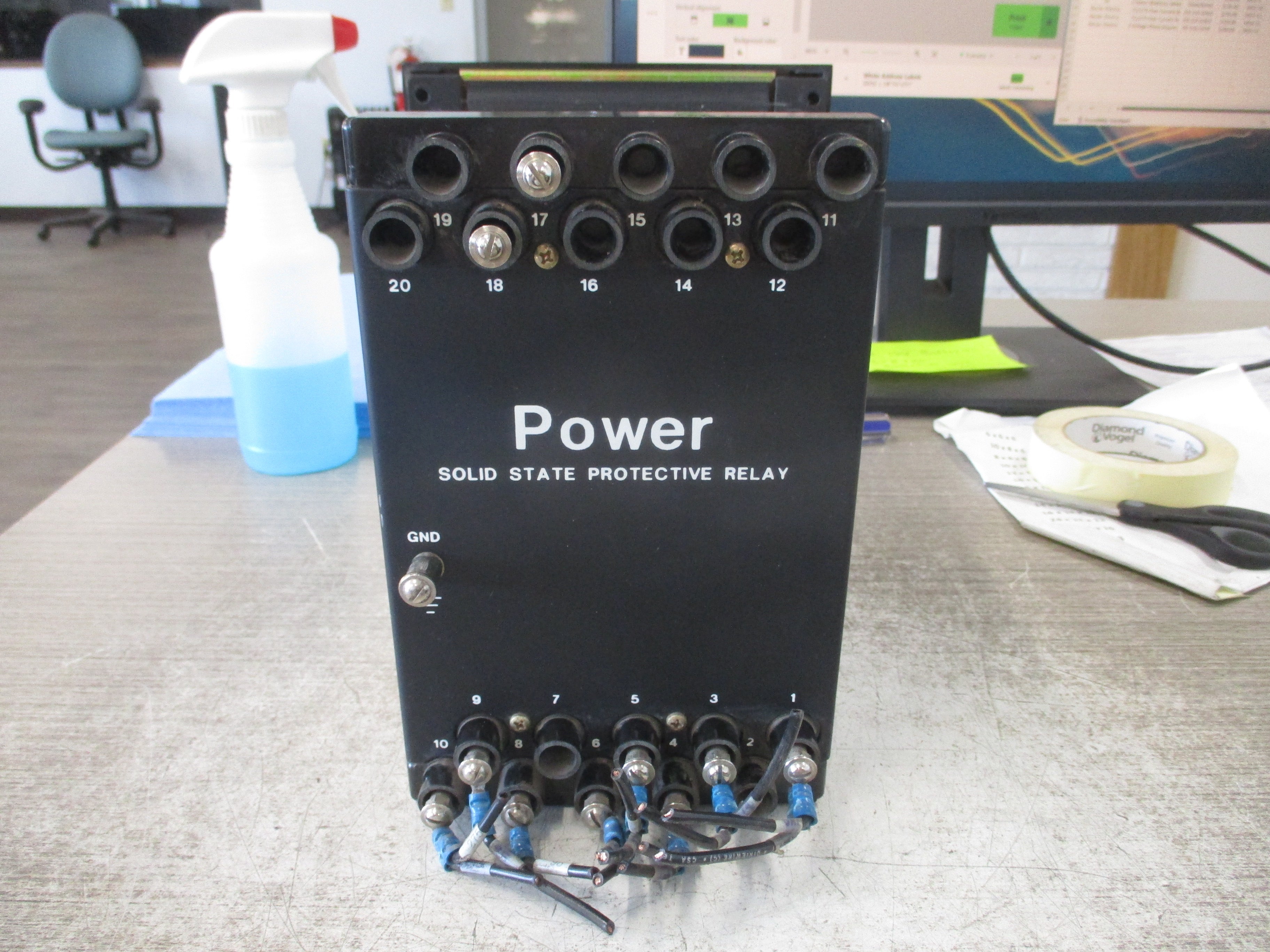 Basler Electric BE1-32R Power Relay B2E E1R A0N1F Used