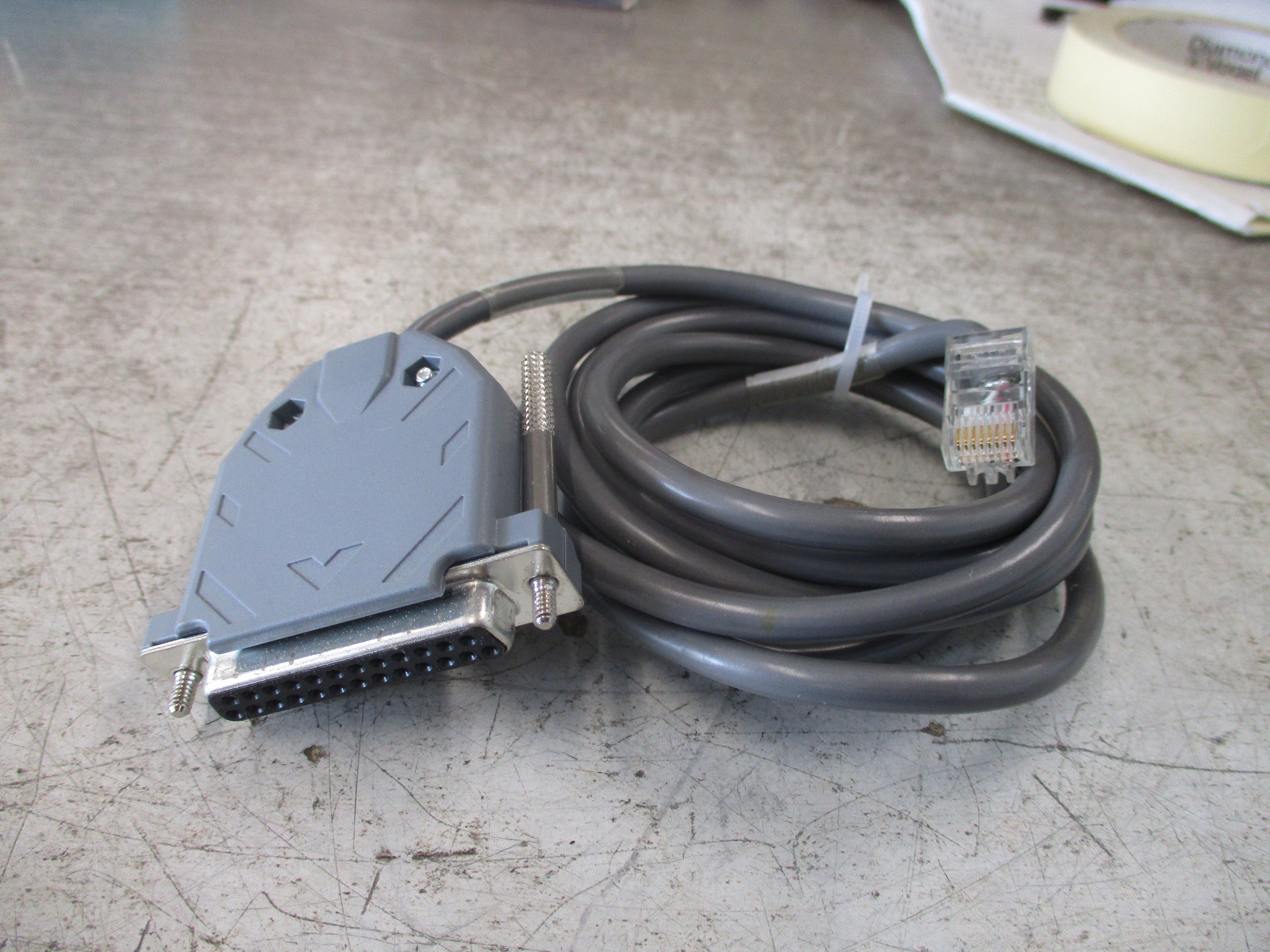 Omron Cable CBL-127 Rev. D Used