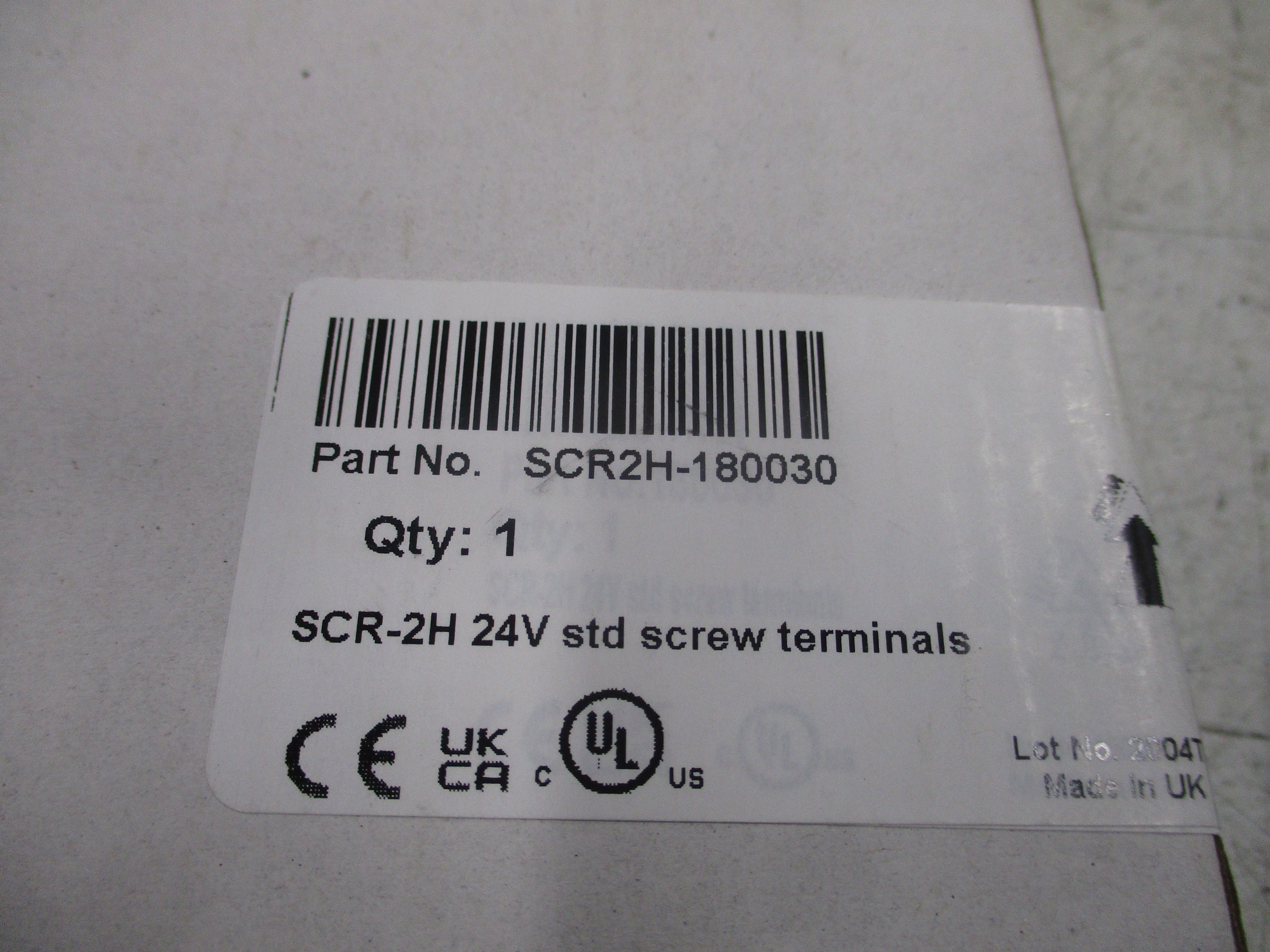 AutomationDirect Safety Relay SCR2H-180030 New Surplus