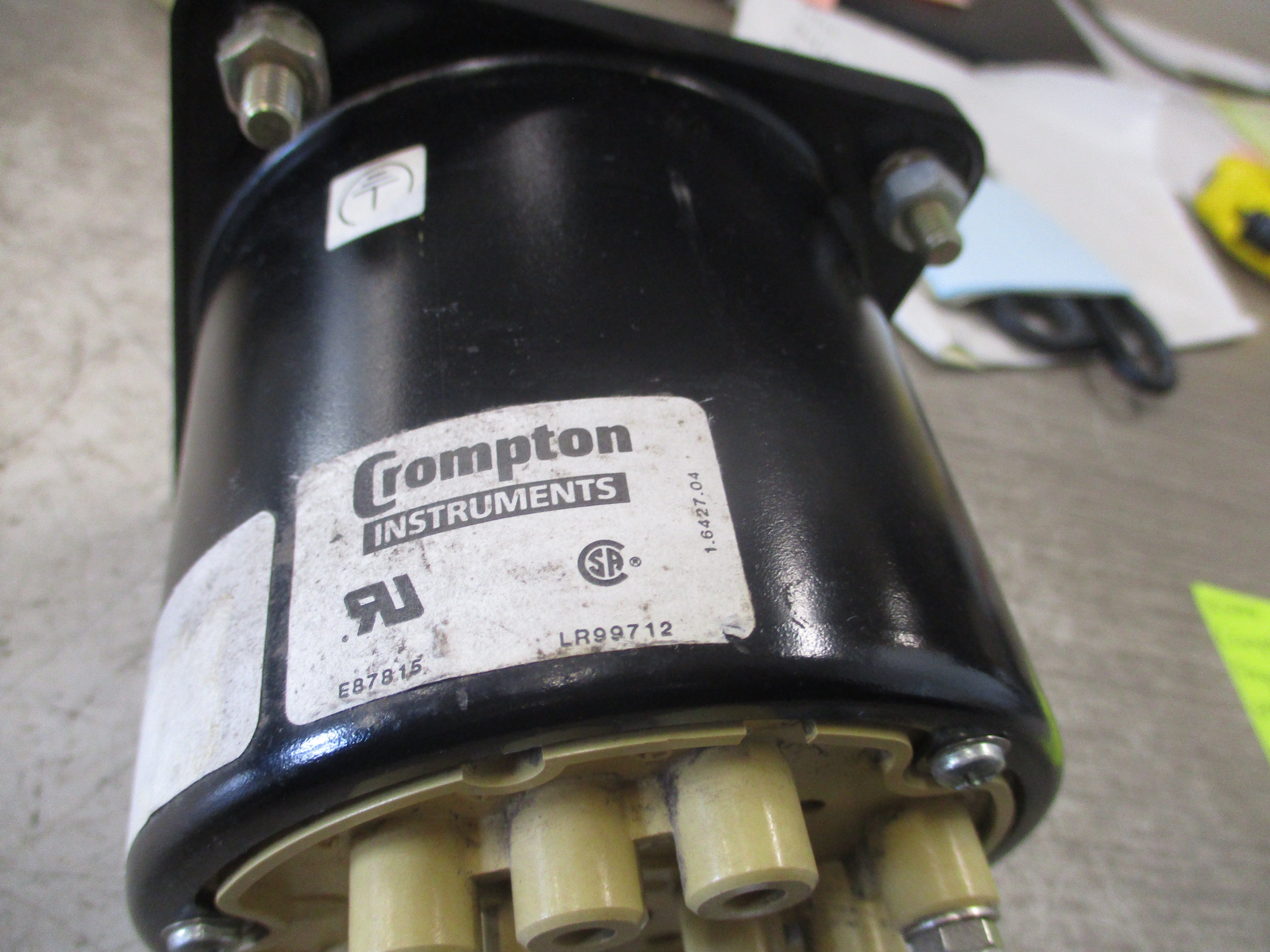 Crompton Frequency Meter 077-41LA-PNAN-AN Range: 55-65Hz Used