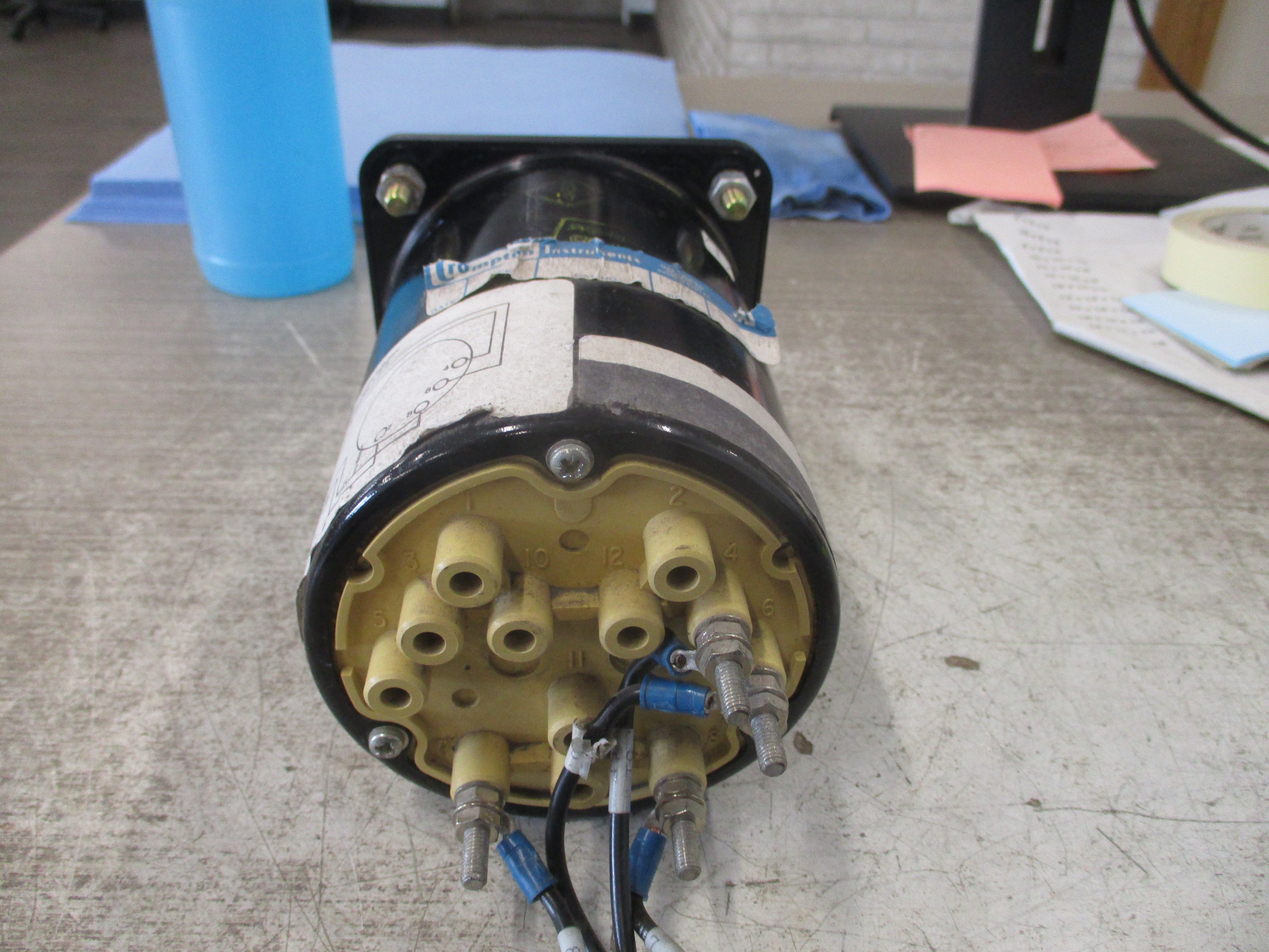 Crompton Power Factor Meter 077-427A-00AD Used