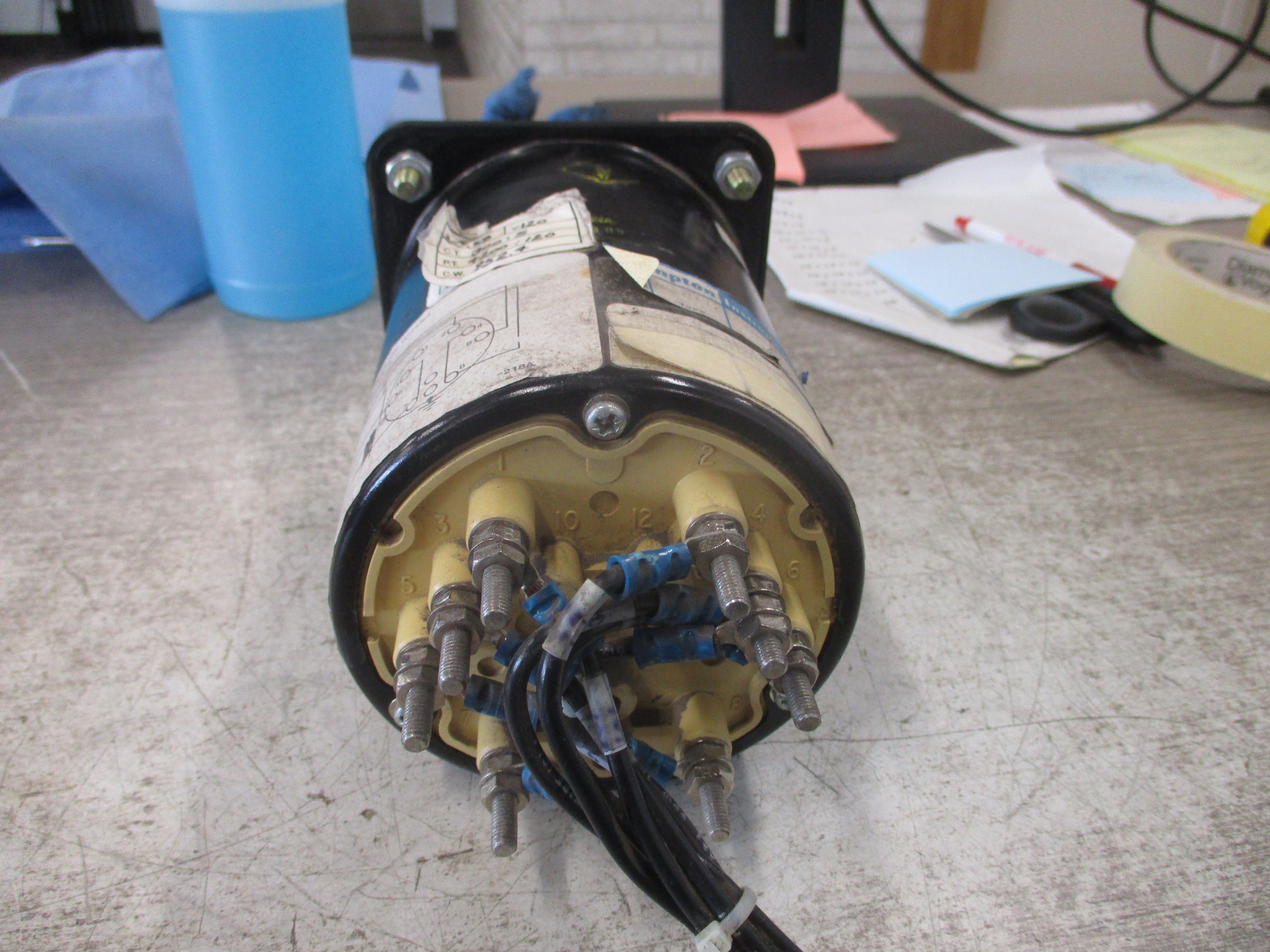 Crompton Kilowatt Meter Range: 0-4000KW Used