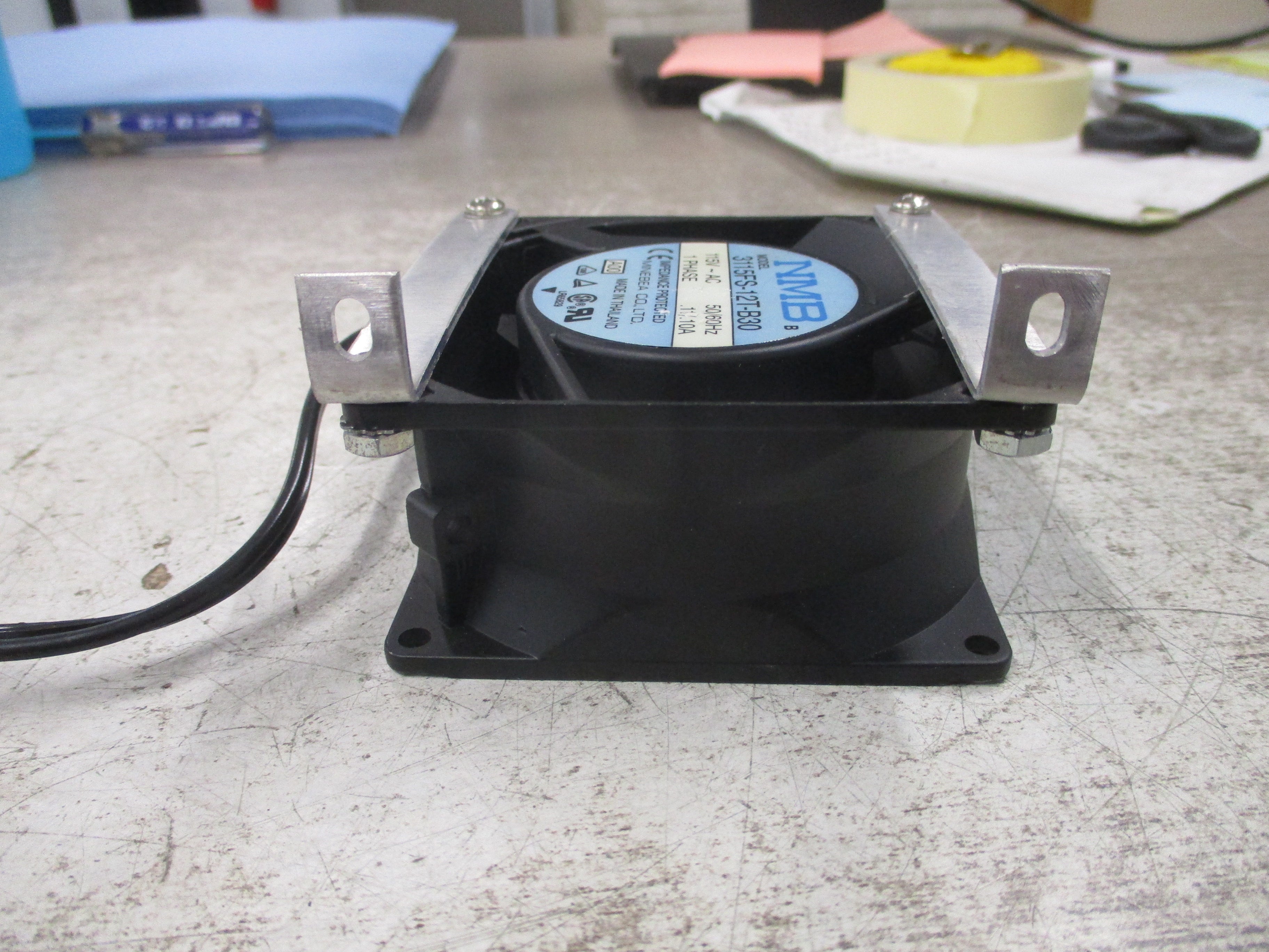 Minebea NMB Axial Fan 3115FS-12T-B30 115V 1Ph Used