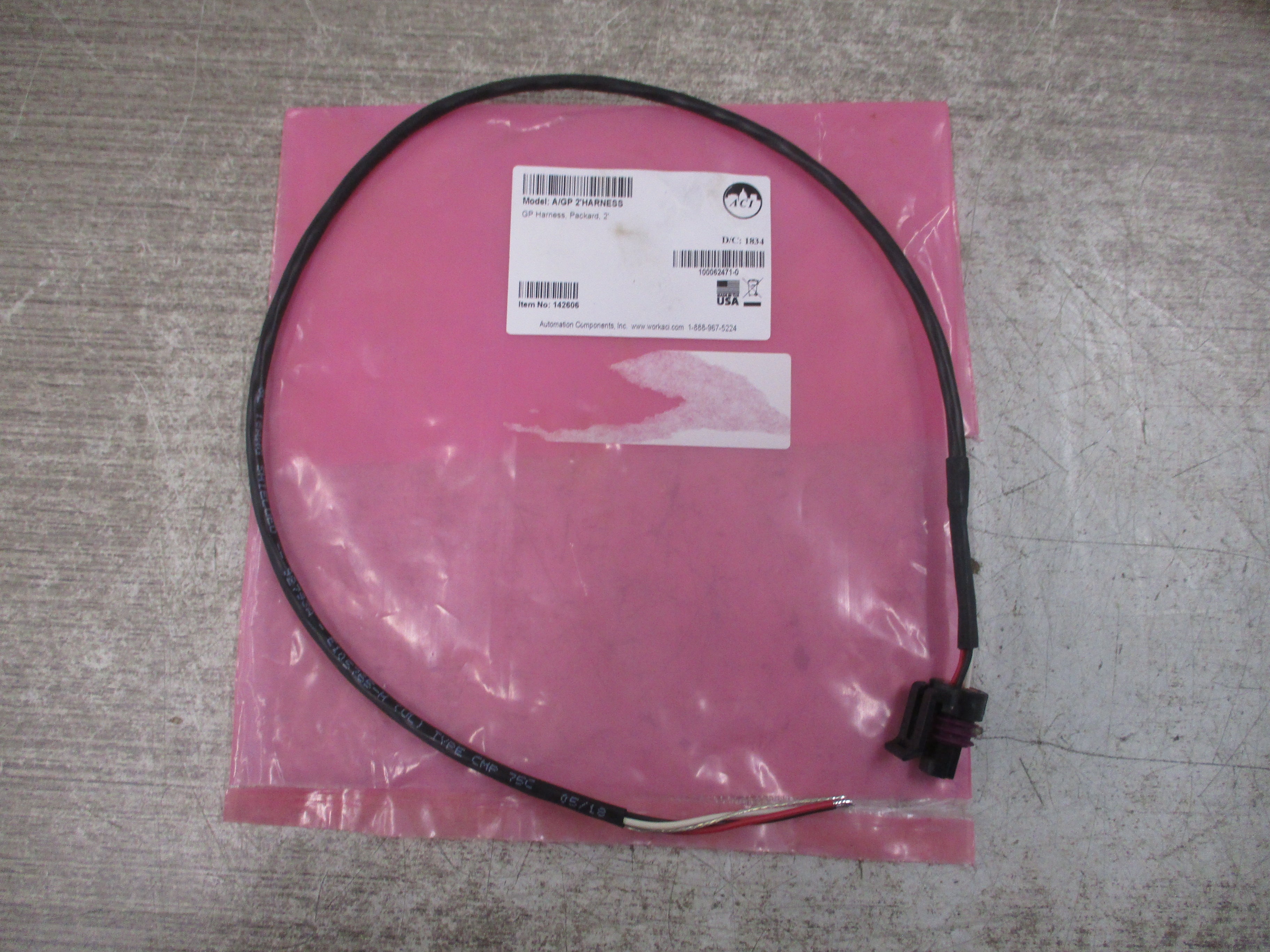 Automation Components, Inc. 142606 *No Box* New Surplus