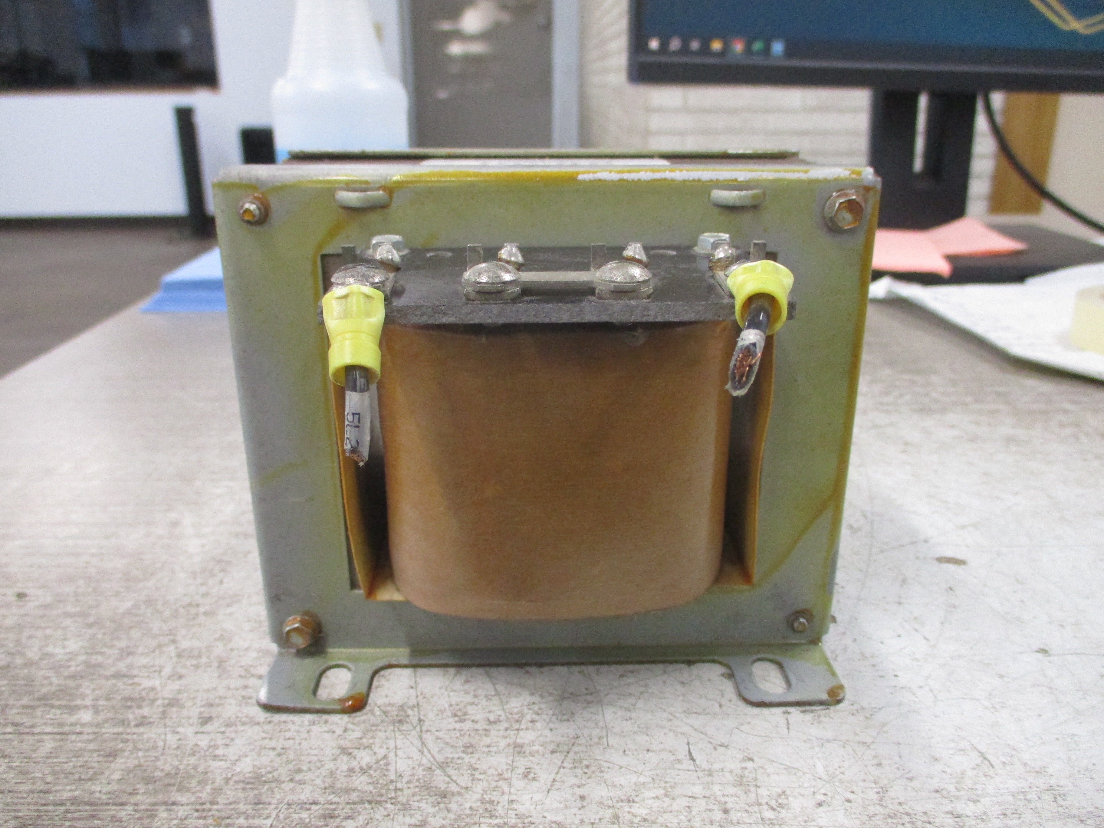 GE Control Transformer 9T58B0051 0.750 KVA 3Ph 60Hz Pri: 240/480V Sec: 120V Used