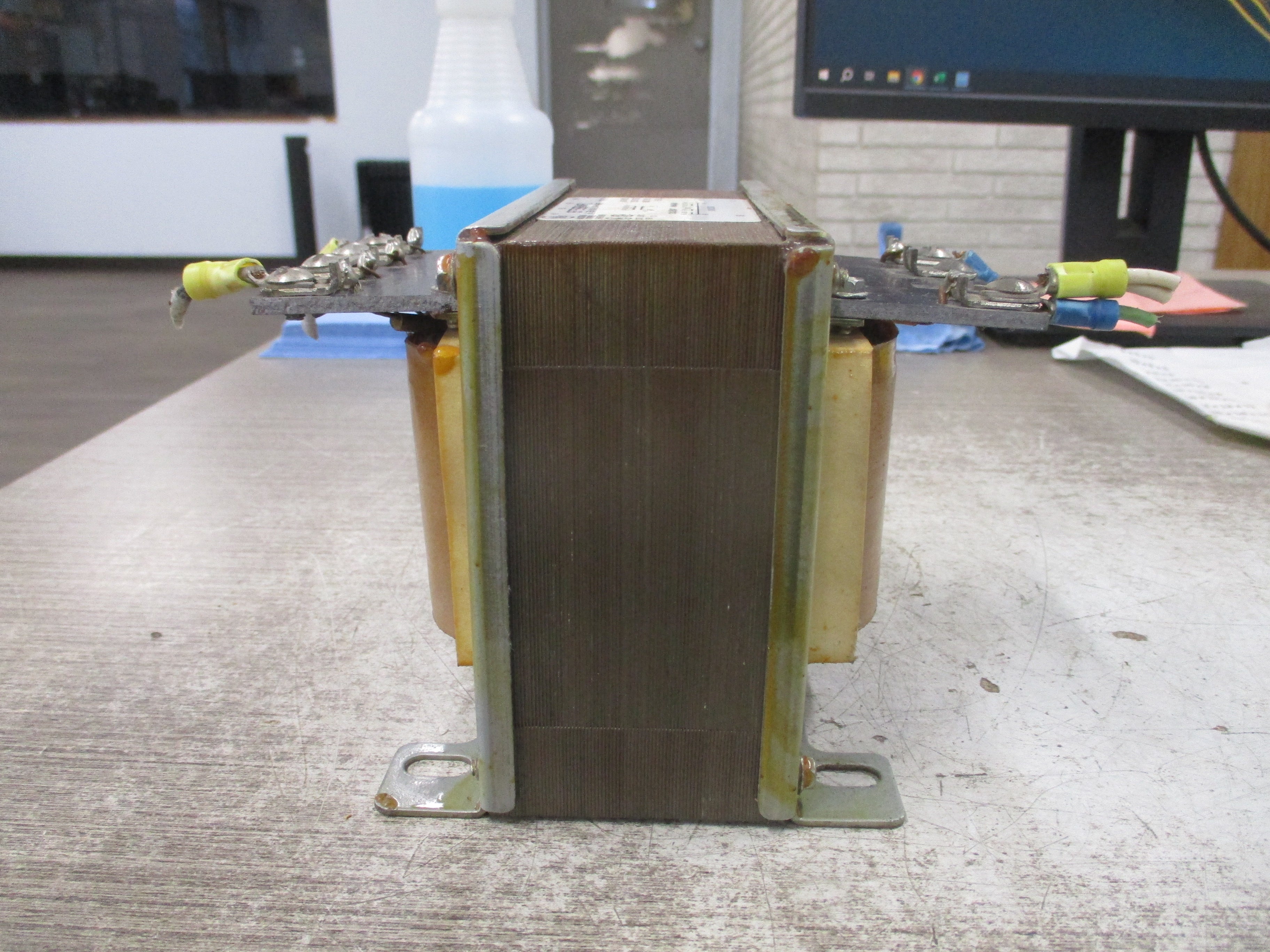 GE Control Transformer 9T58B0051 0.750 KVA 3Ph 60Hz Pri: 240/480V Sec: 120V Used