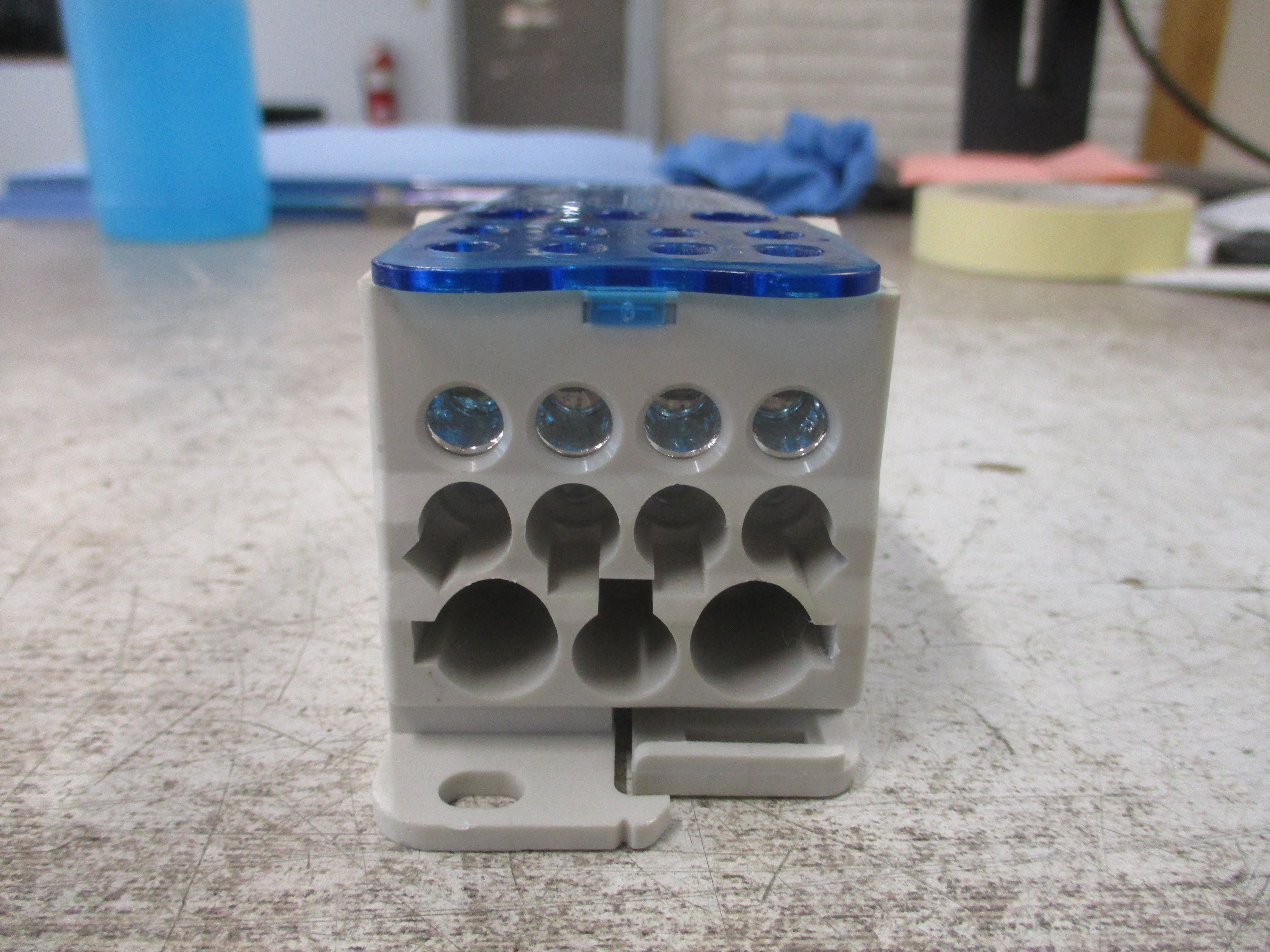 Eriflex Power Distribution Block 569040 255A 600V 1P Used