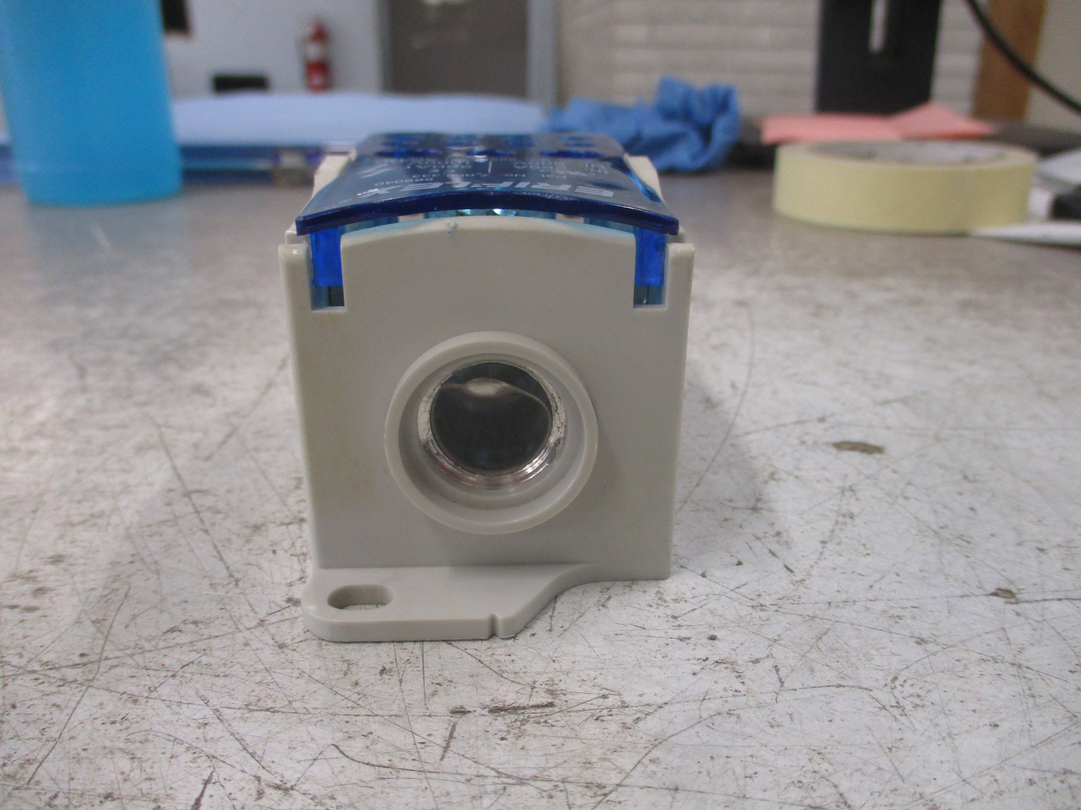 Eriflex Power Distribution Block 569040 255A 600V 1P Used