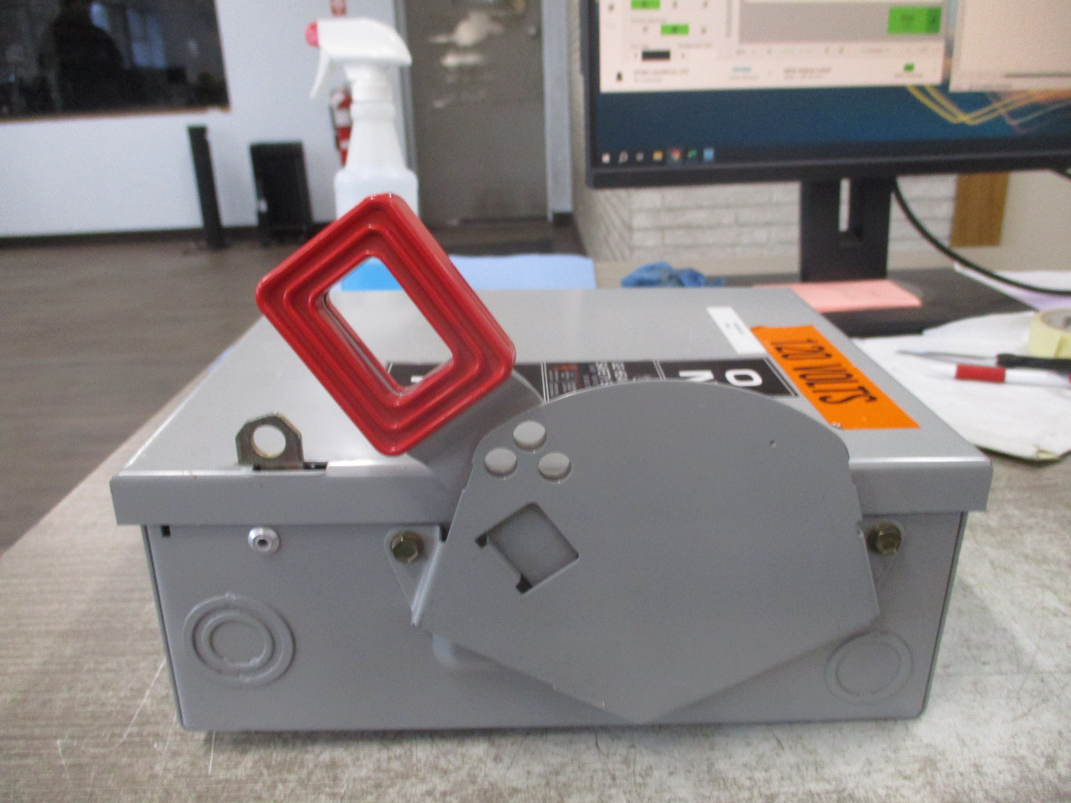 GE Non-Fusible Safety Switch THN3361 Mod. 10 30A 600V Used