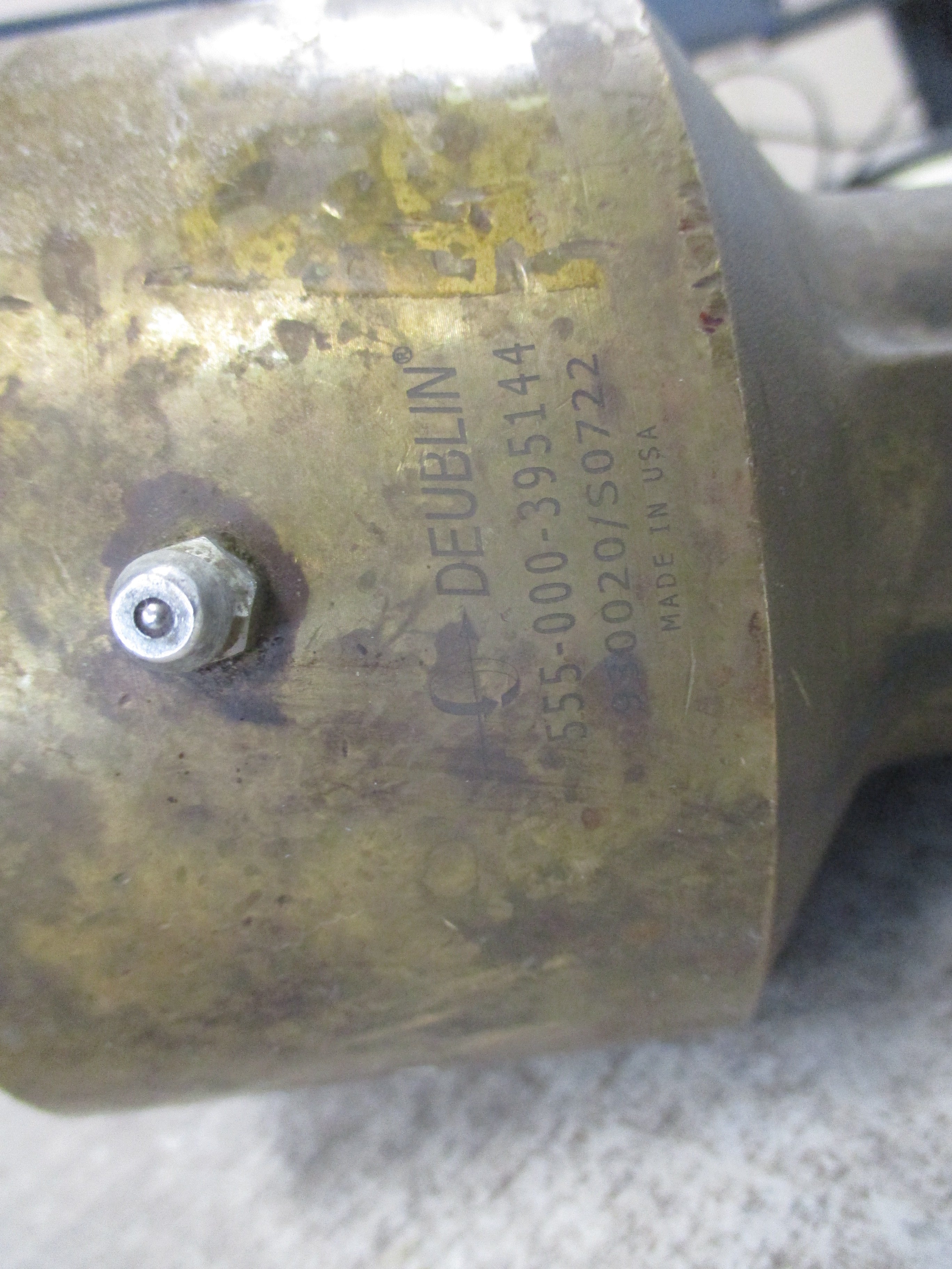 Deublin Rotary Union 555-000-395144 Used