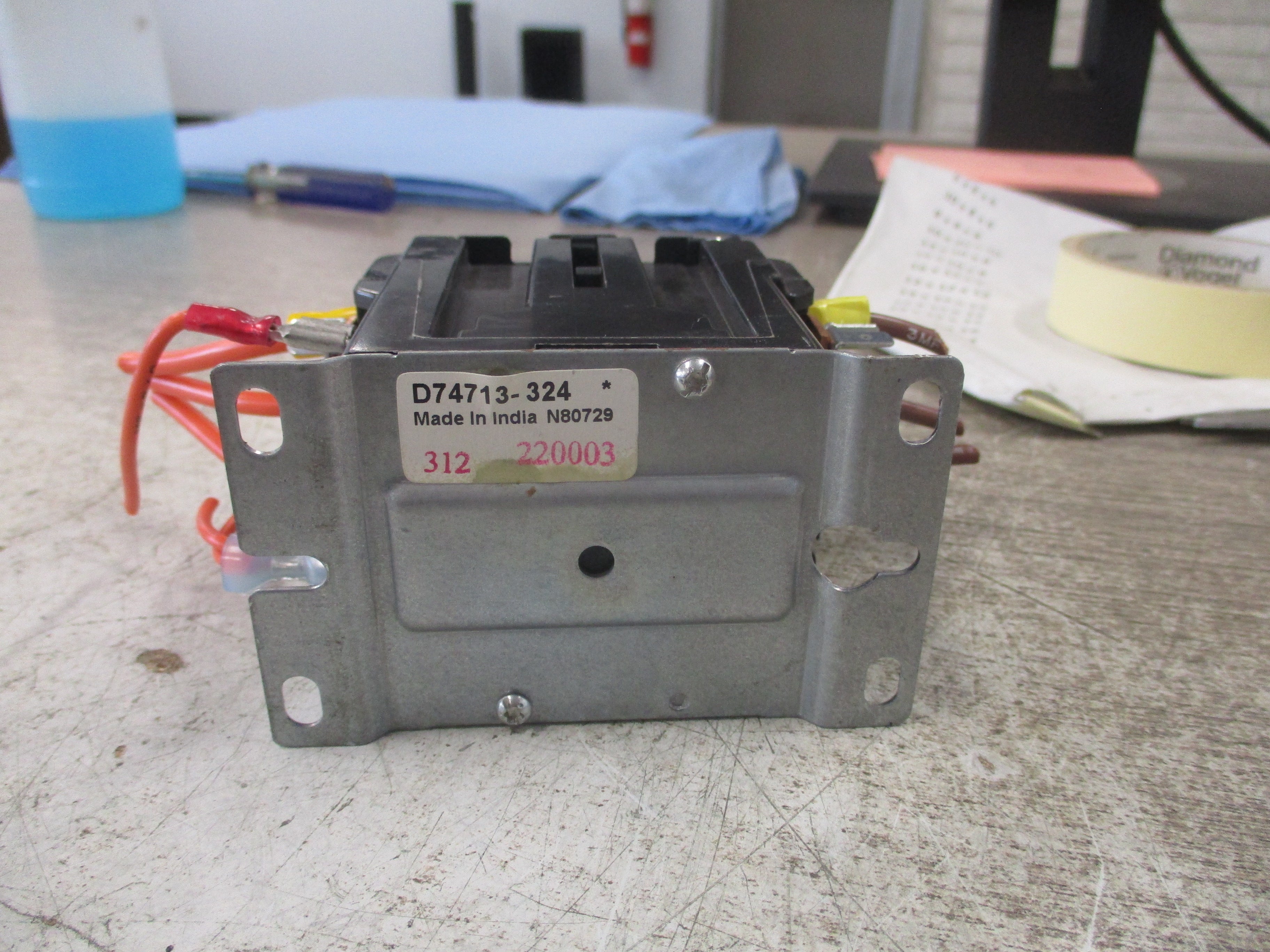 Liebert Contactor E-009F 24V Coil 30A 600V Used