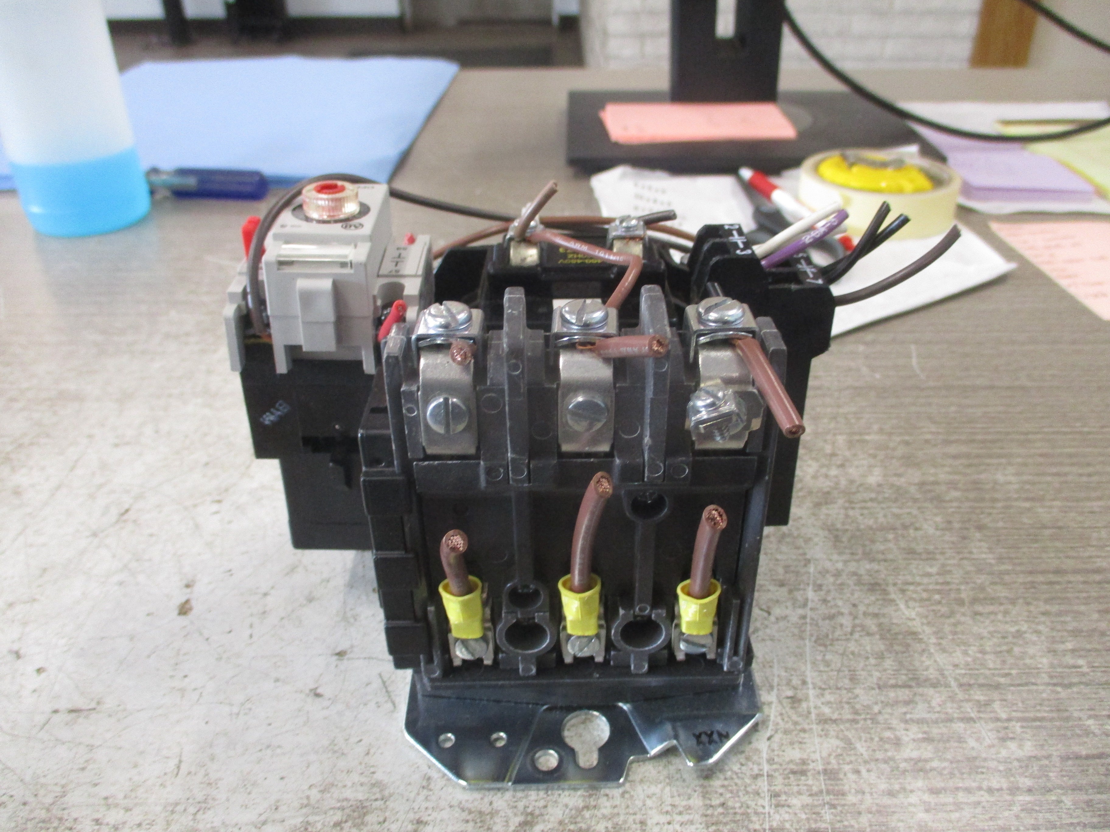 Allen-Bradley Size 1 Contactor 505-BOB-23 Ser. C 460-480V Coil 27A 600V