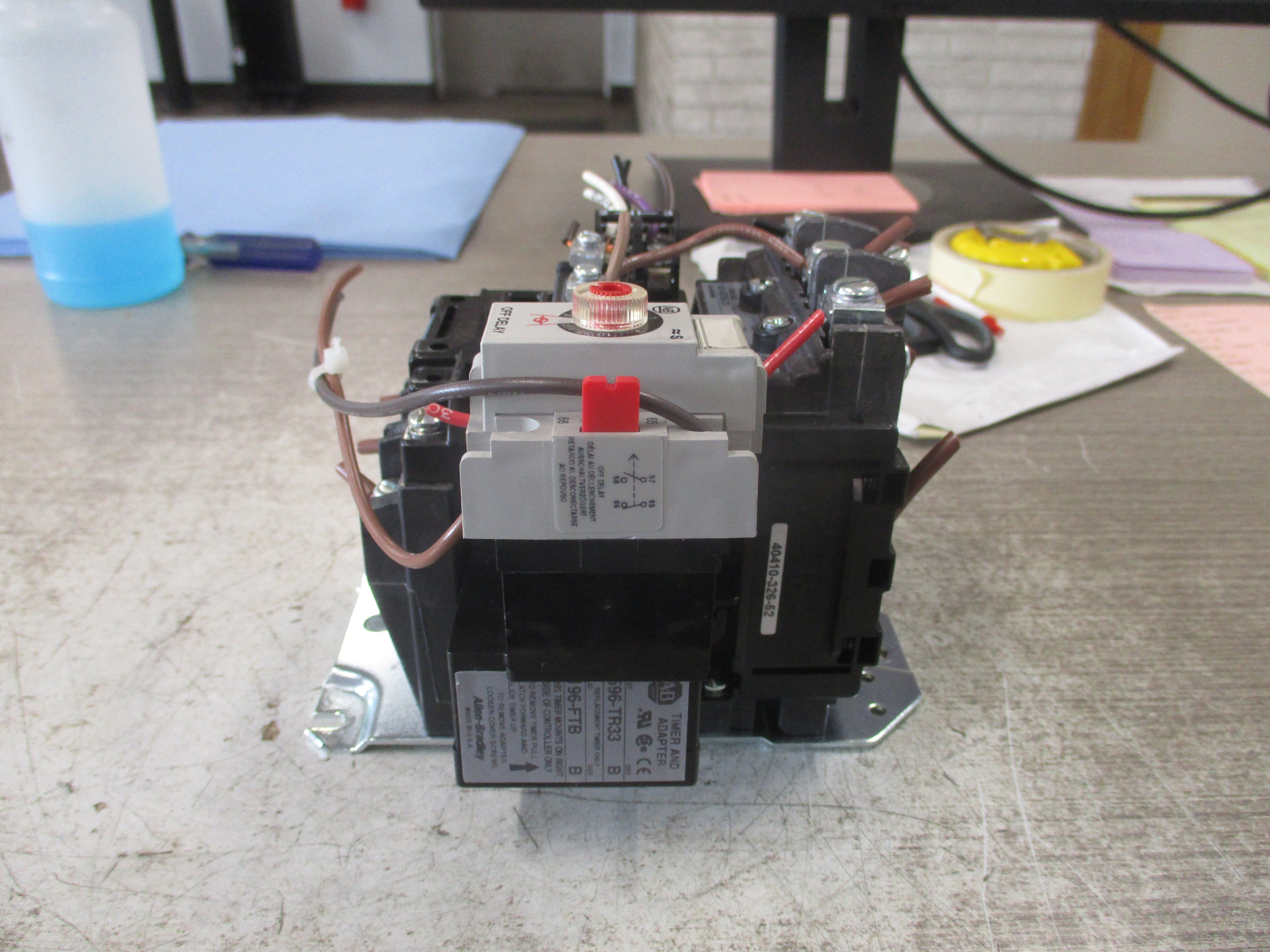 Allen-Bradley Size 1 Contactor 505-BOB-23 Ser. C 460-480V Coil 27A 600V