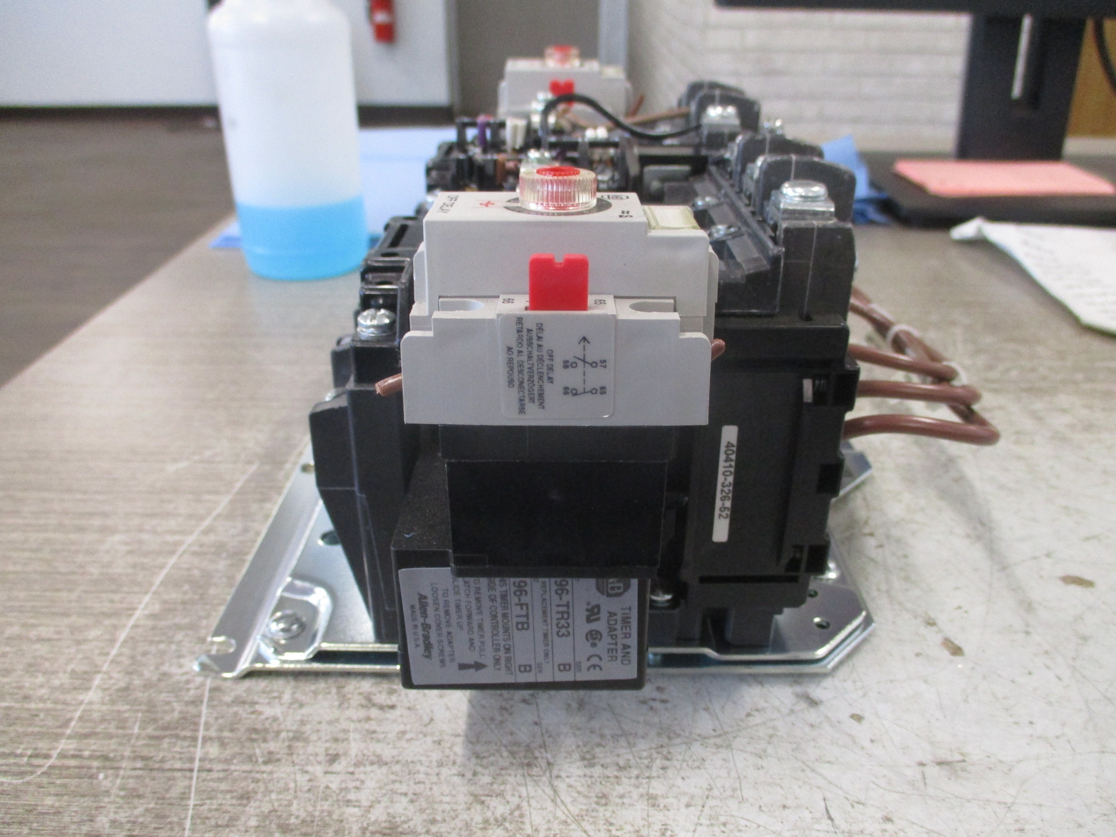 Allen-Bradley Size 1 Reversing Contactor 505-BOB-23 Ser. C 460-480V Coil 27A