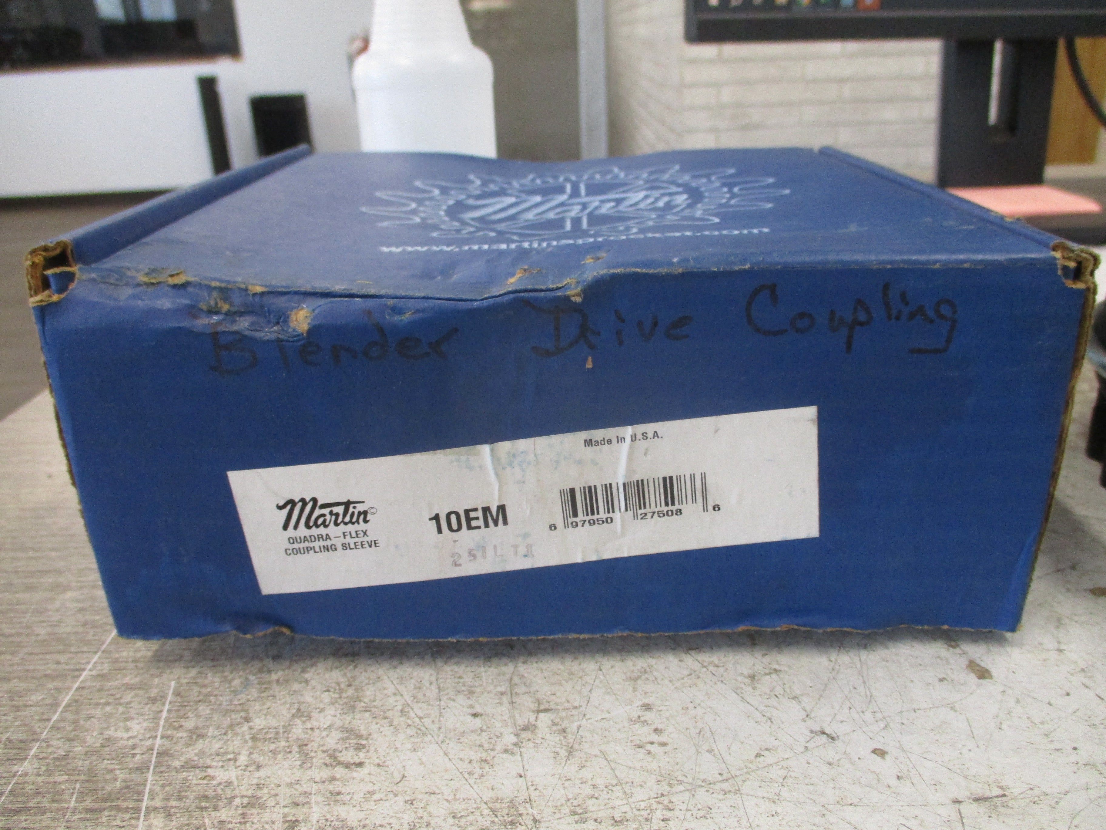 Martin Quadra-Flex Coupling Sleeve 10EM New Surplus