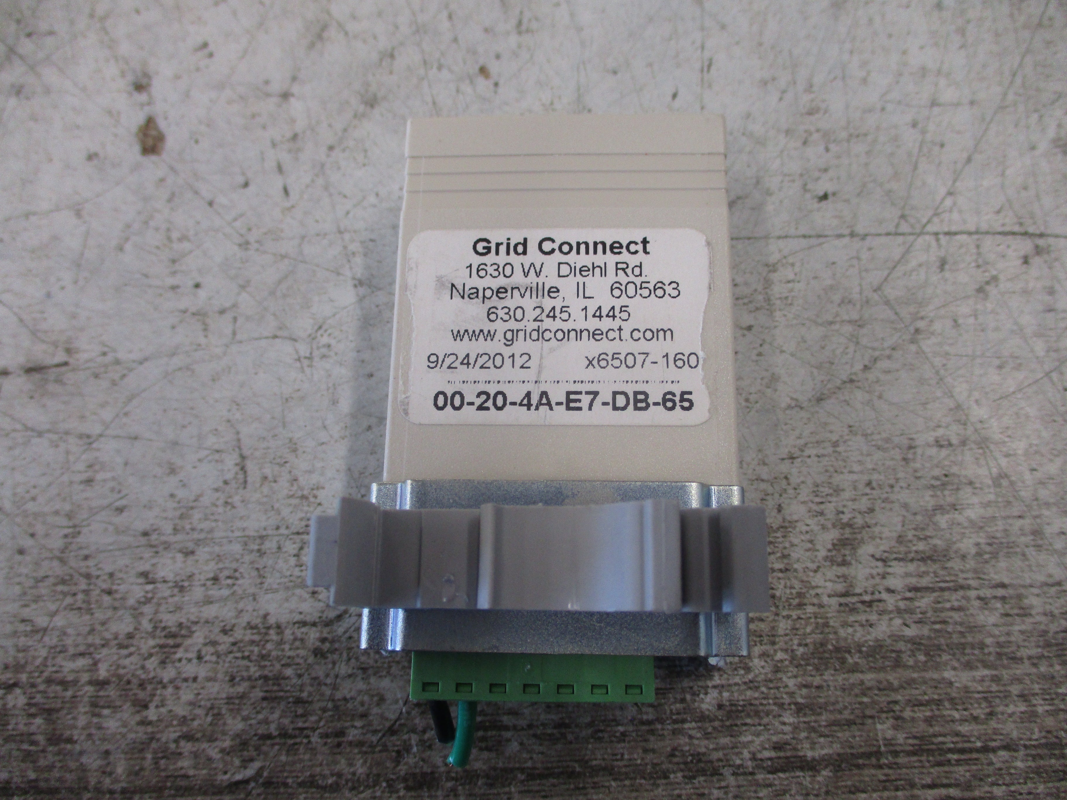 GridConnect Ethernet-RS422/485 Adapter GC-NET485-MB NET485 Modbus/TCP Used