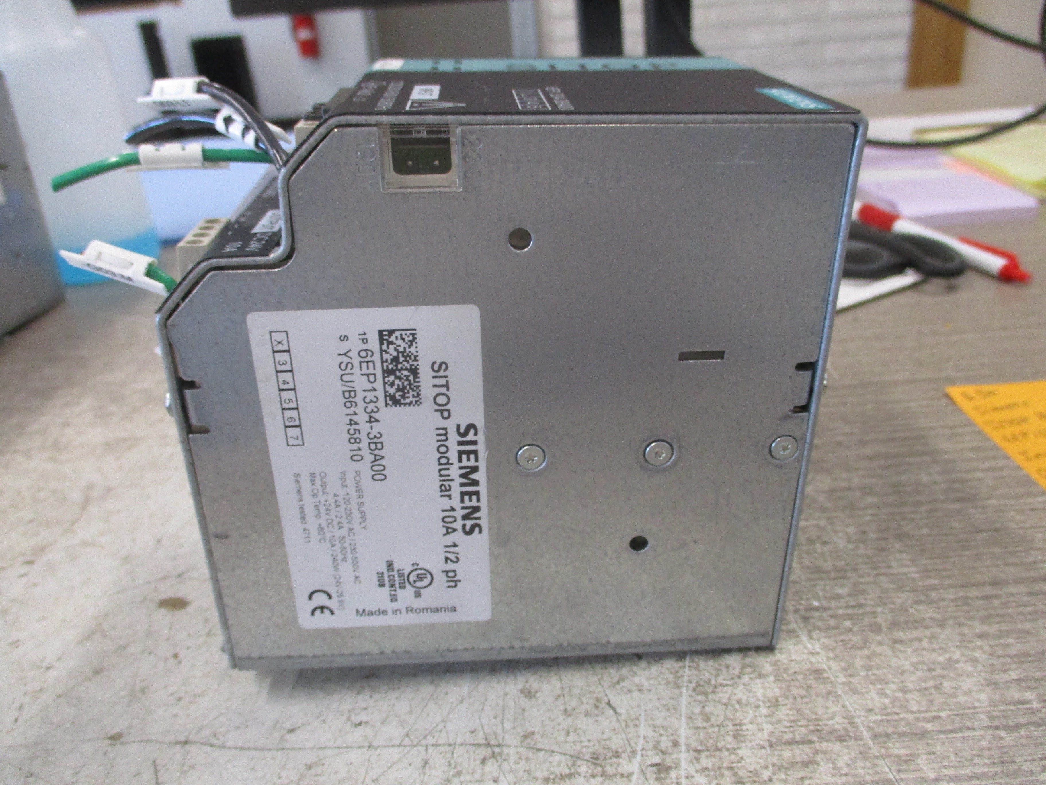 Siemens SITOP Power Supply 6EP1334-3BA00 Input: 120-230V AC / 230-500V AC 4.4A