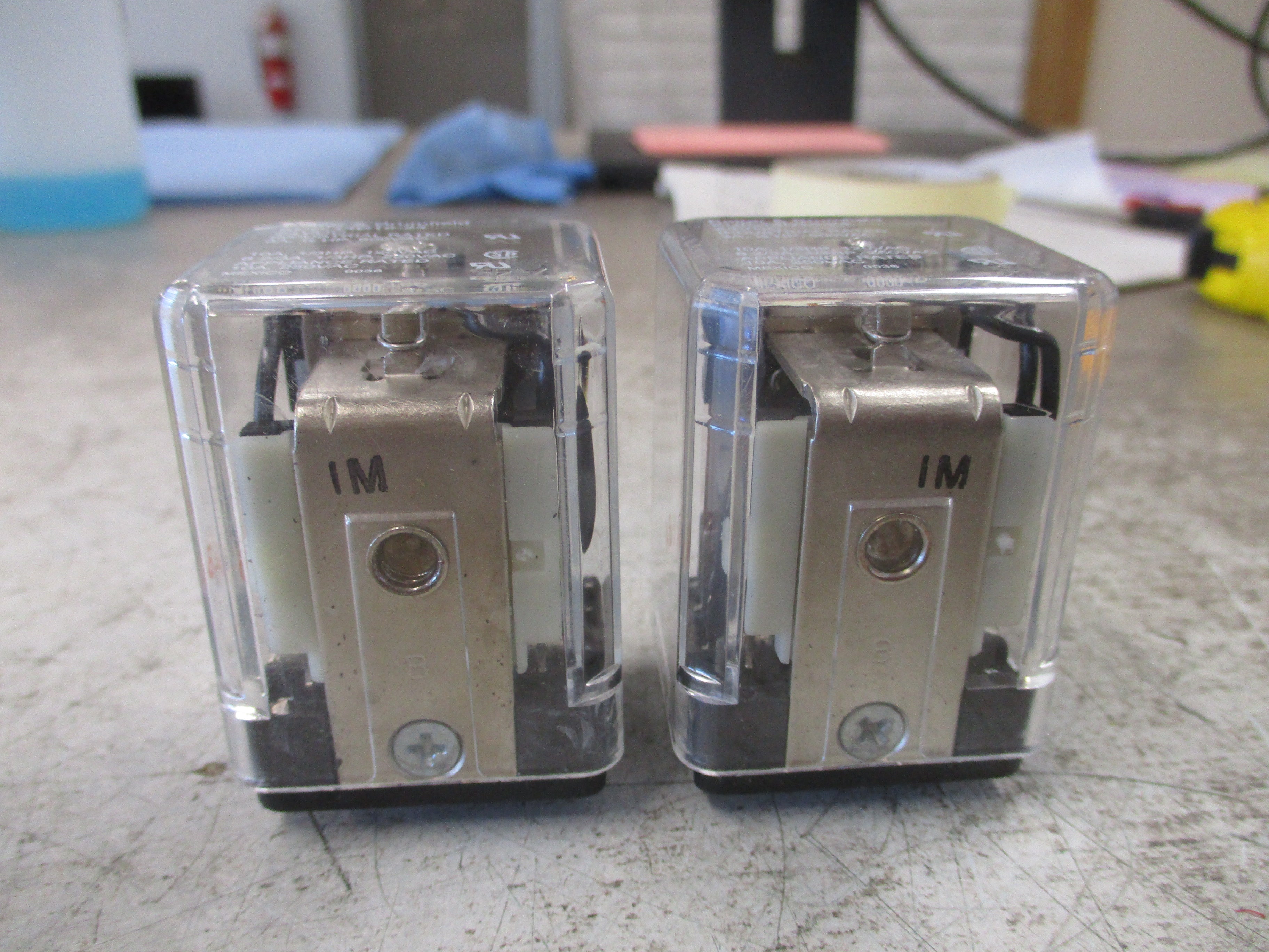 Potter & Brumfield Relay KUP-14D15-24 24VDC Coil *Lot of 2* Used