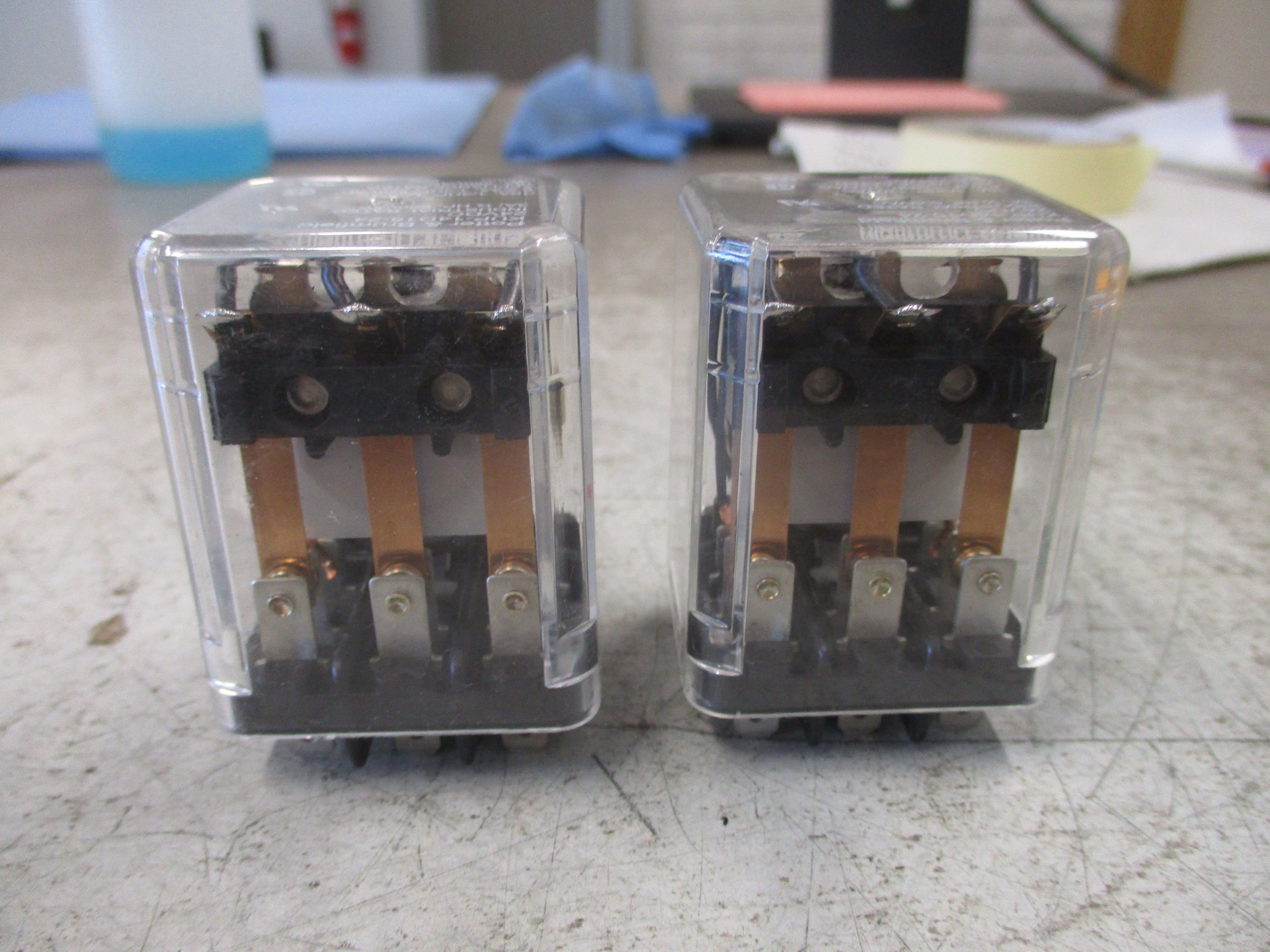 Potter & Brumfield Relay KUP-14D15-24 24VDC Coil *Lot of 2* Used