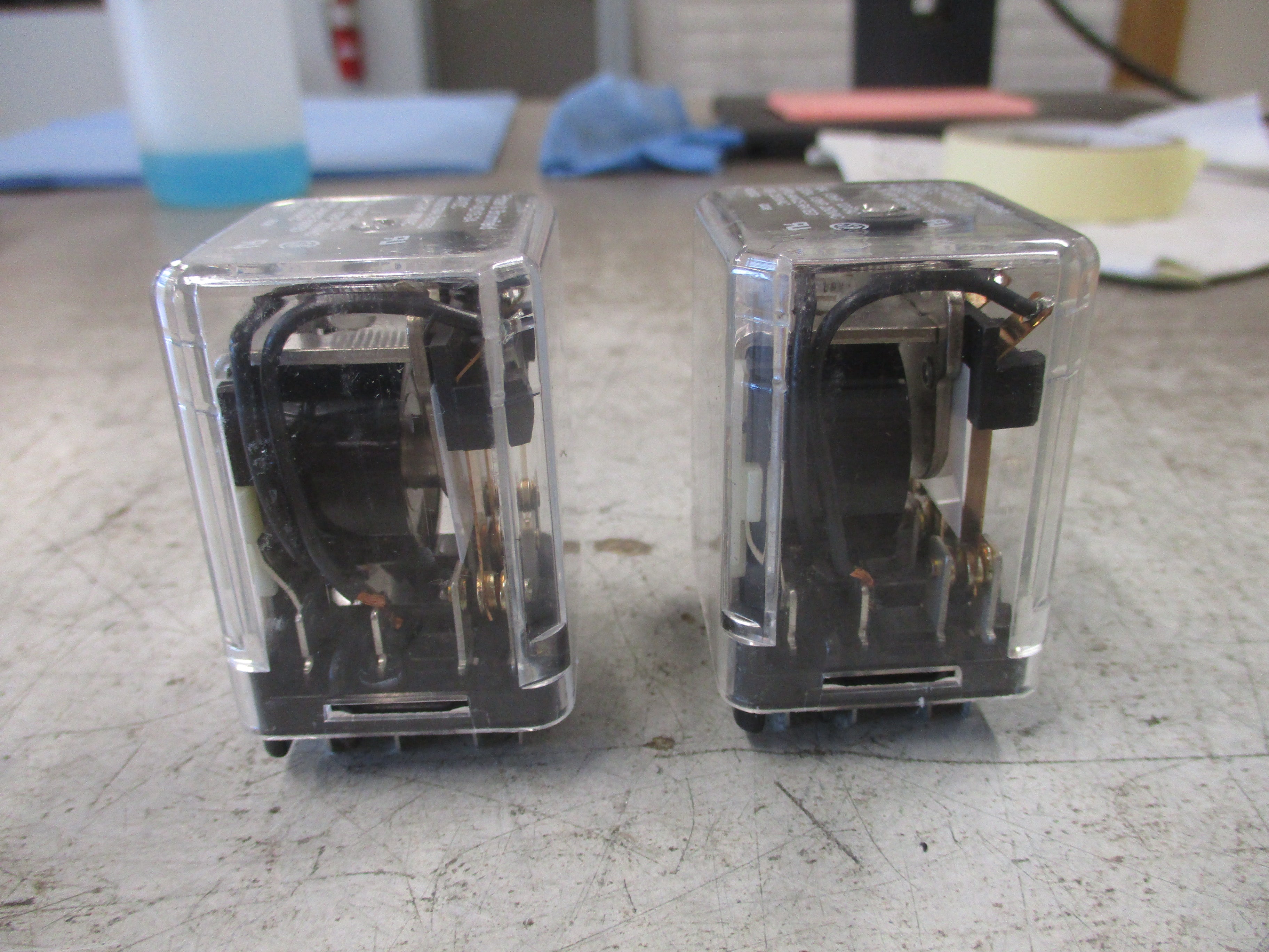 Potter & Brumfield Relay KUP-14D15-24 24VDC Coil *Lot of 2* Used