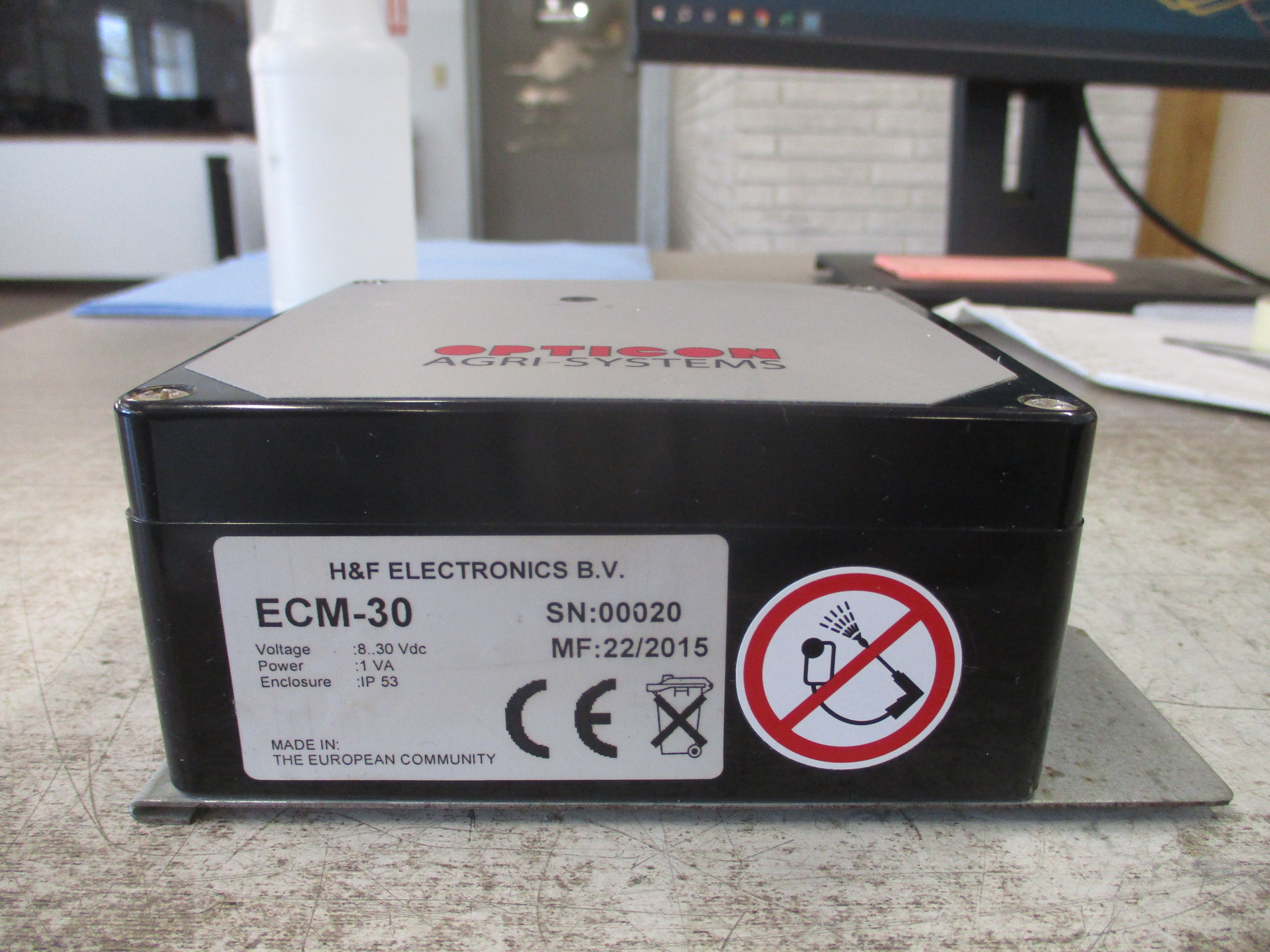 H&F Electronics/Opticon Electronic Control Module ECM-30 8-30VDC 1VA Used
