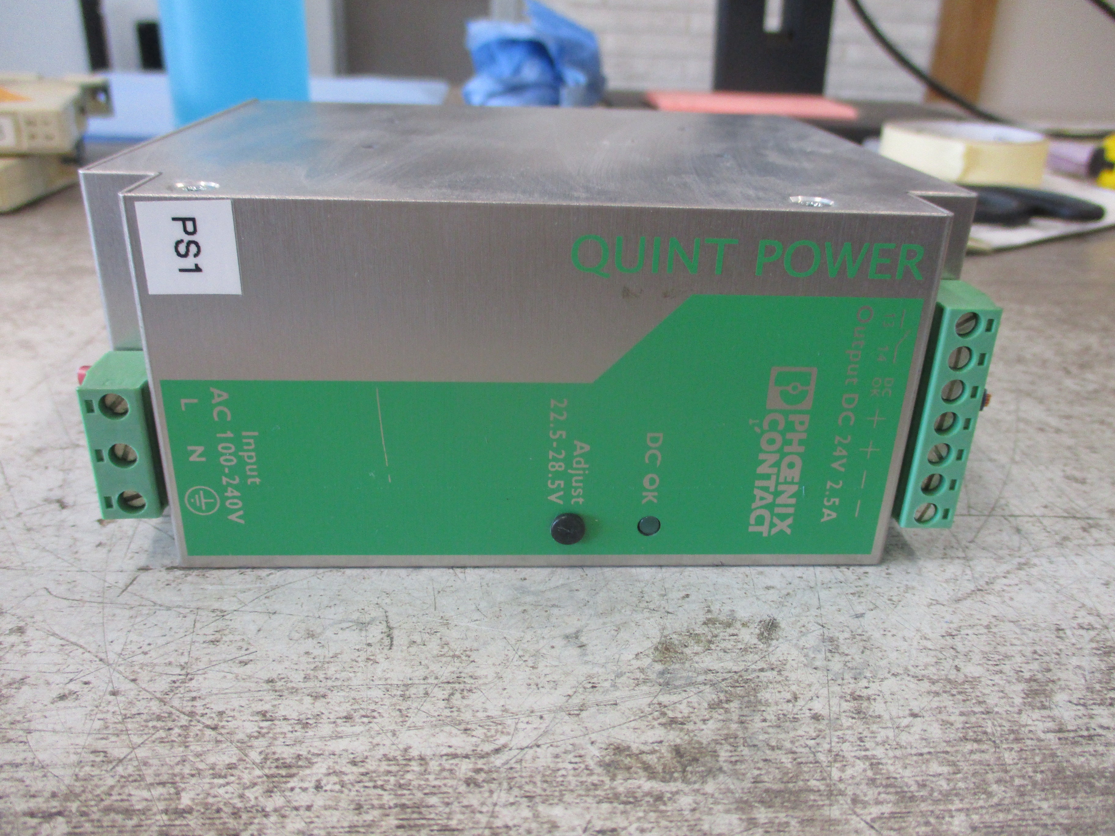 Phoenix Contact Power Supply 2938578 QUINT-PS-100-240AC/24DC/2,5 Rev. 20