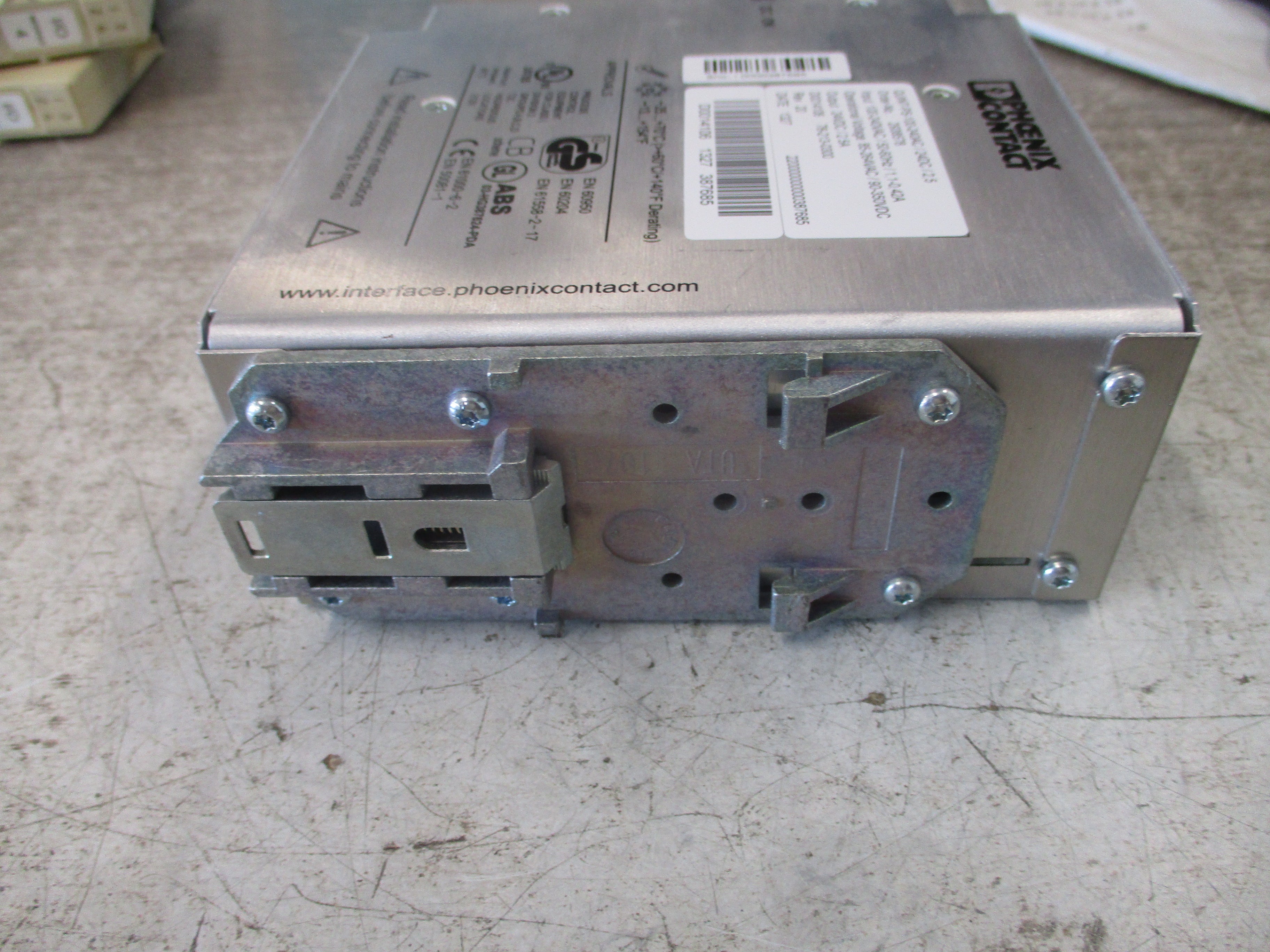 Phoenix Contact Power Supply 2938578 QUINT-PS-100-240AC/24DC/2,5 Rev. 20