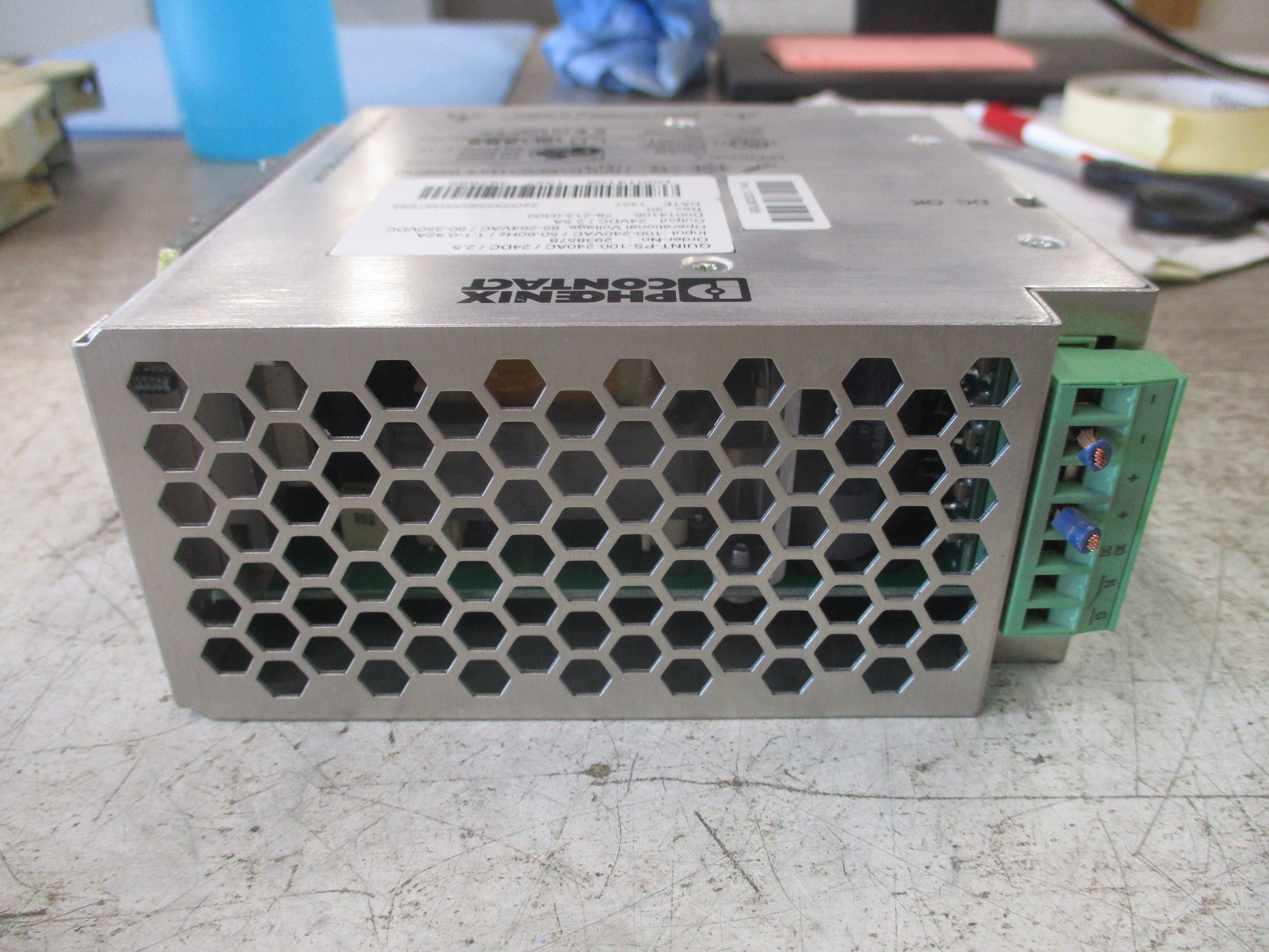 Phoenix Contact Power Supply 2938578 QUINT-PS-100-240AC/24DC/2,5 Rev. 20