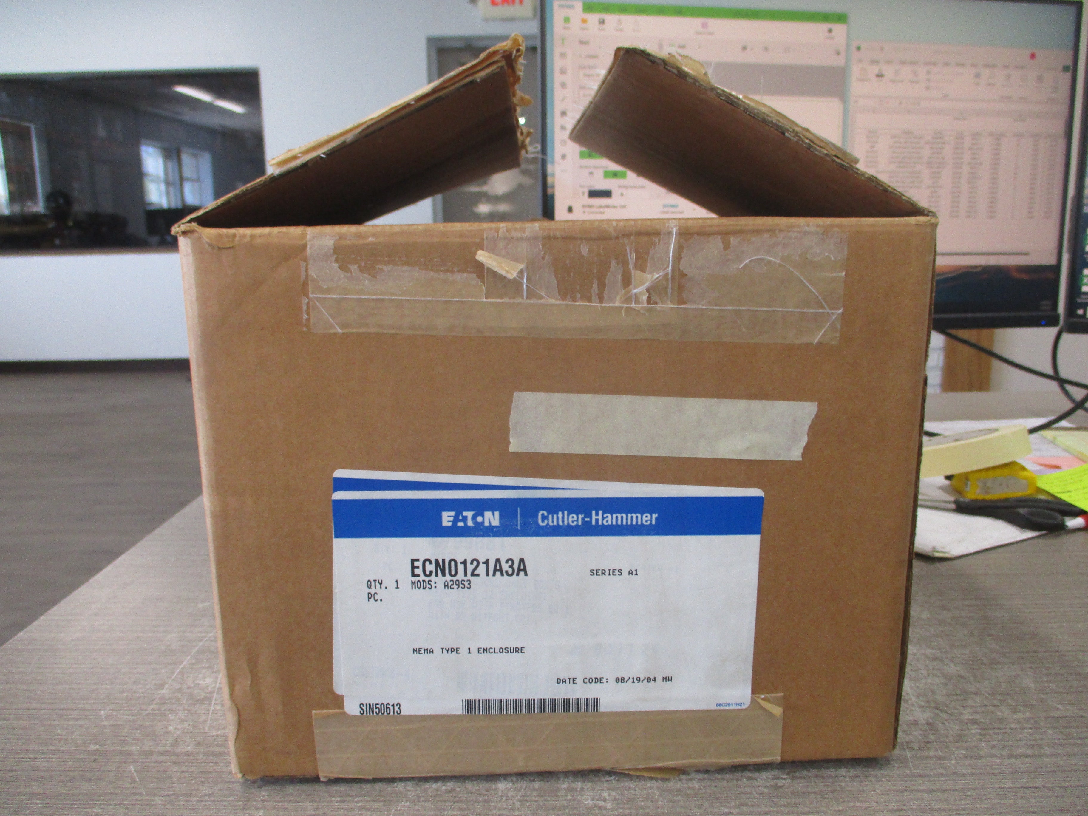 Eaton/Cutler-Hammer Enclosed Size 2 Contactor ENC0121A3A Ser. A1 Mods: A29S3