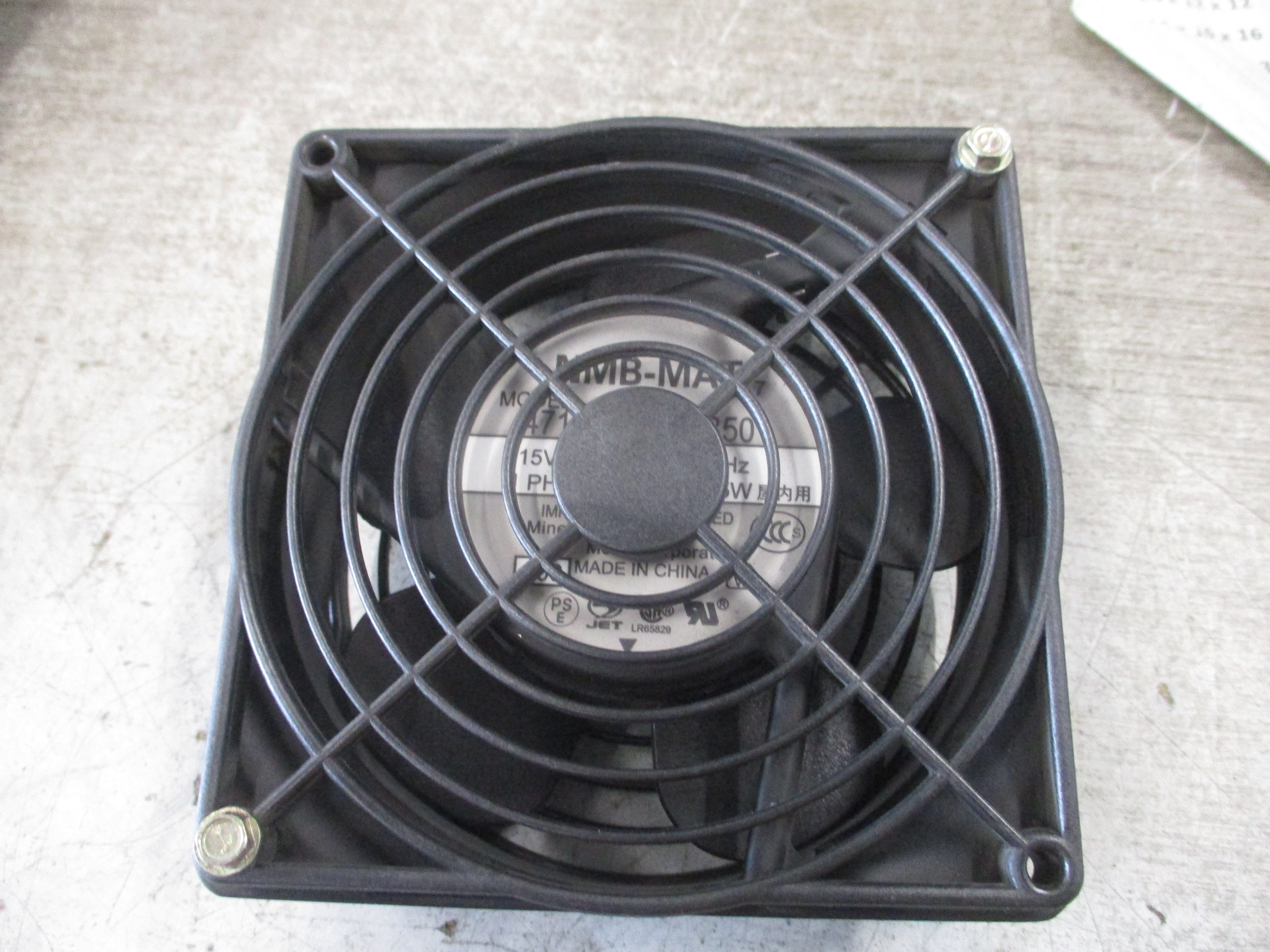 NMB-MAT Axial Fan 4715MS-12T-B50 115V 1Ph Used