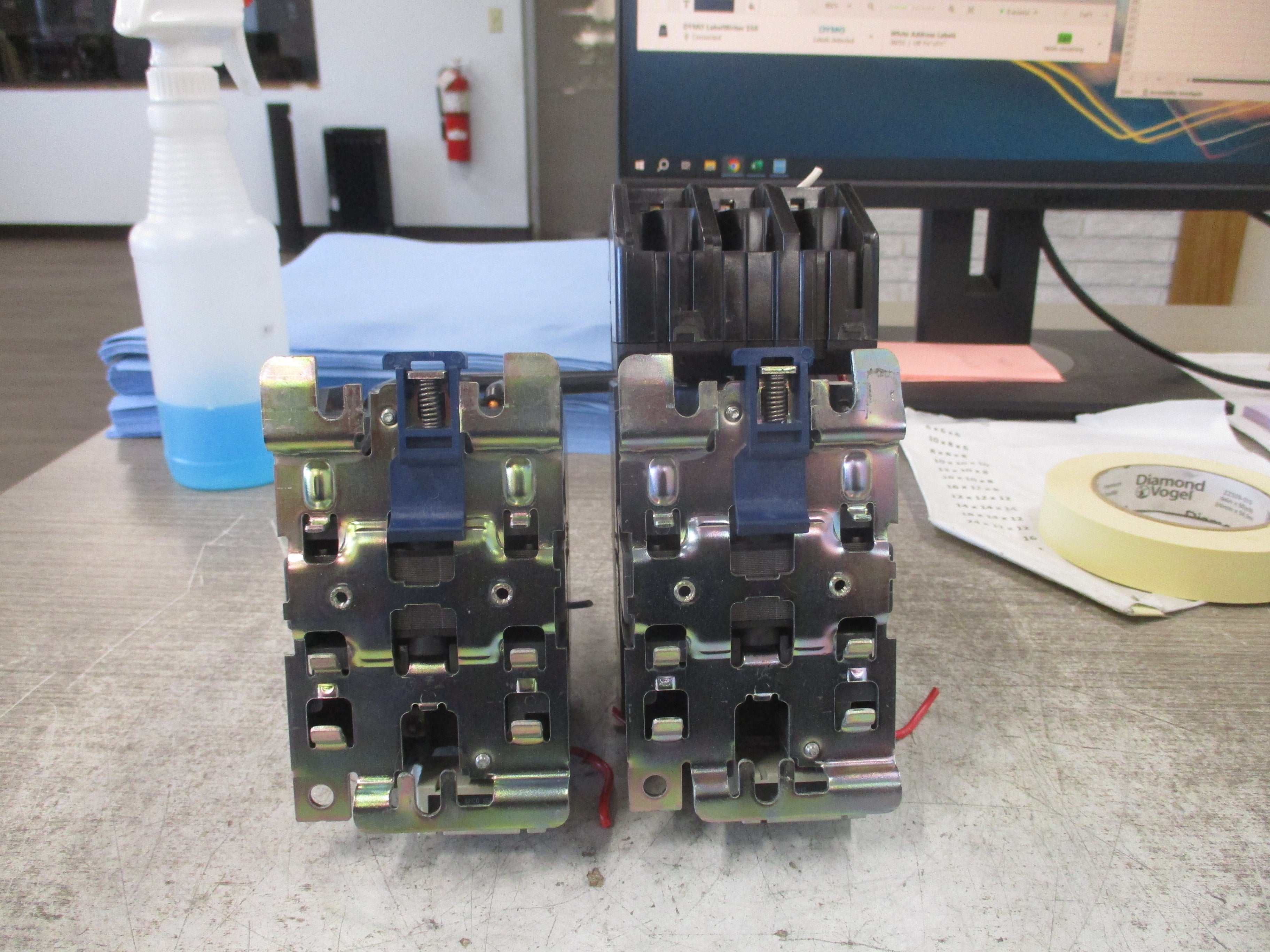 Telemecanique Reversing Starter LC2D50/D3557 Trip: 37-50A 120V Coil