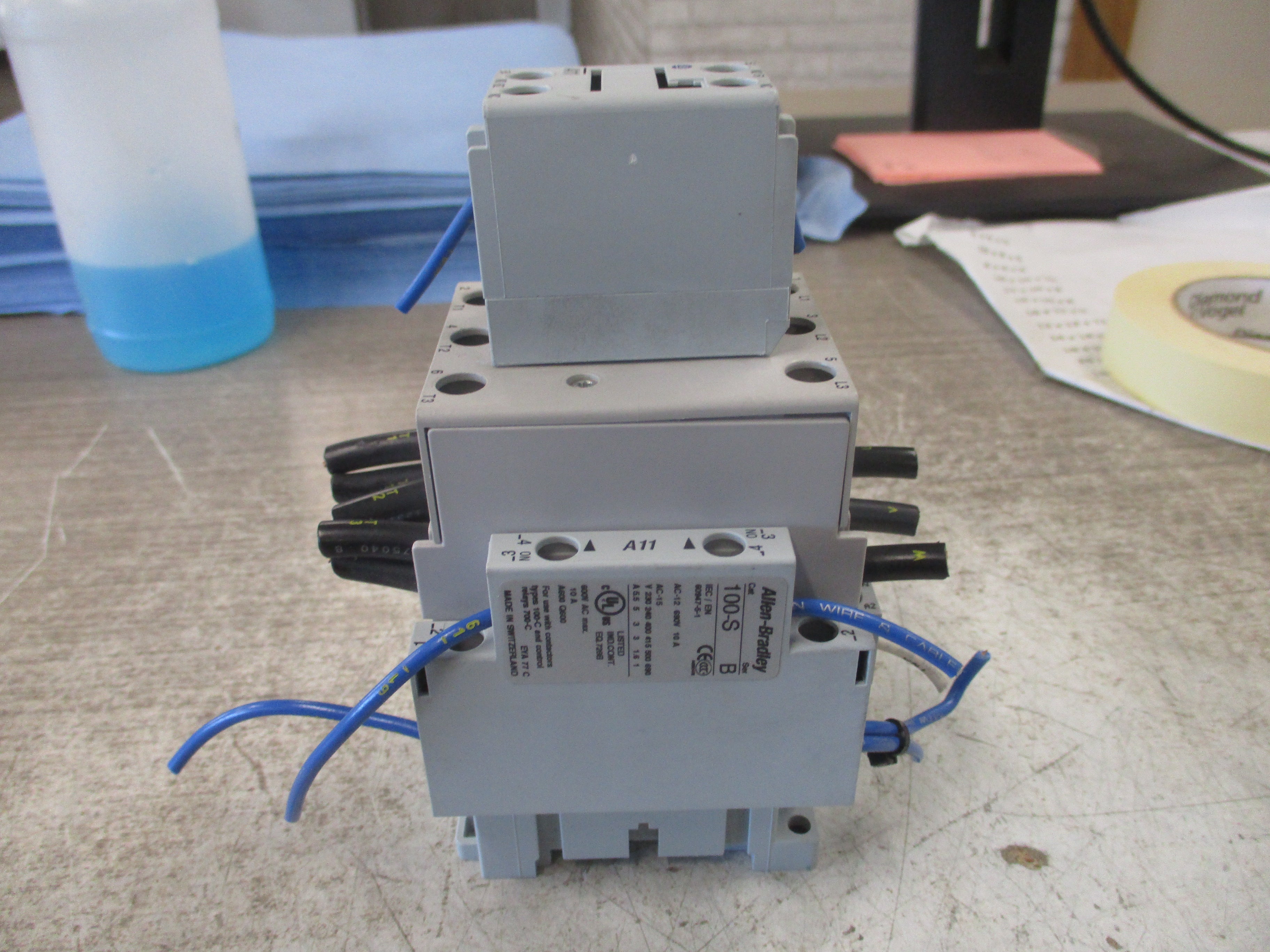 Allen-Bradley Contactor 100-C43*00 Ser. A 120V Coil 75A 600V