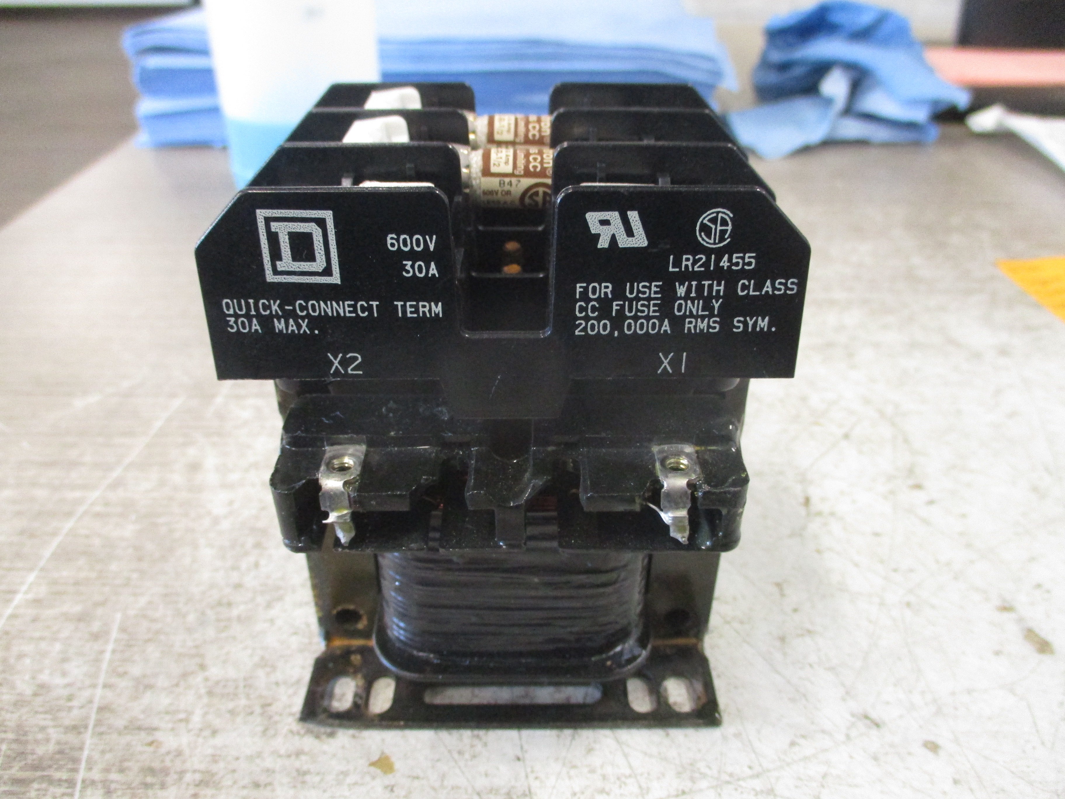 Square D Control Transformer 9070 KF50D1 Ser. A 0.050 KVA Pri: 240/480V