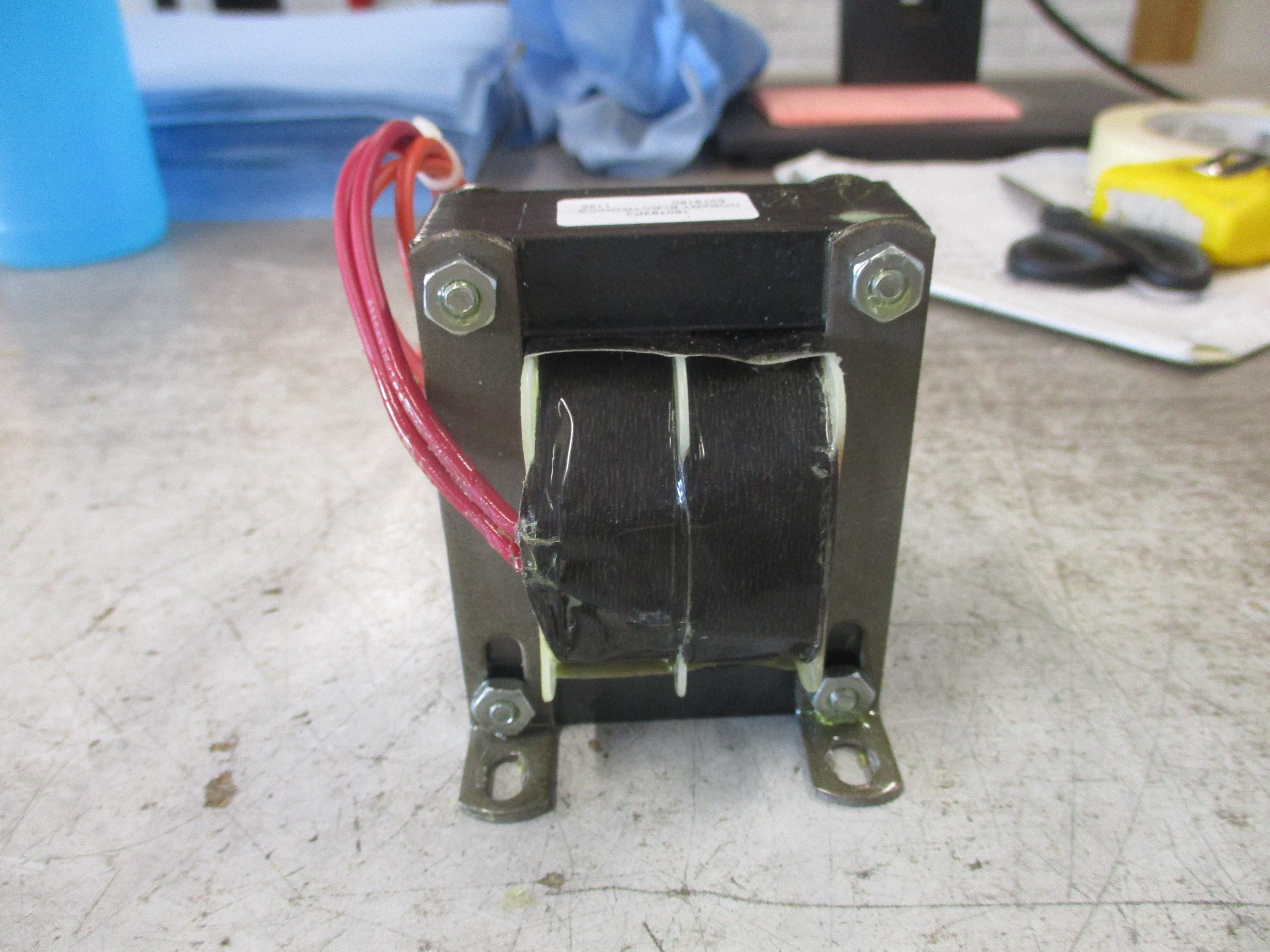 Hobart Transformer 180792P2 27VA Pri: 24V Sec: 22V 50/60Hz Used