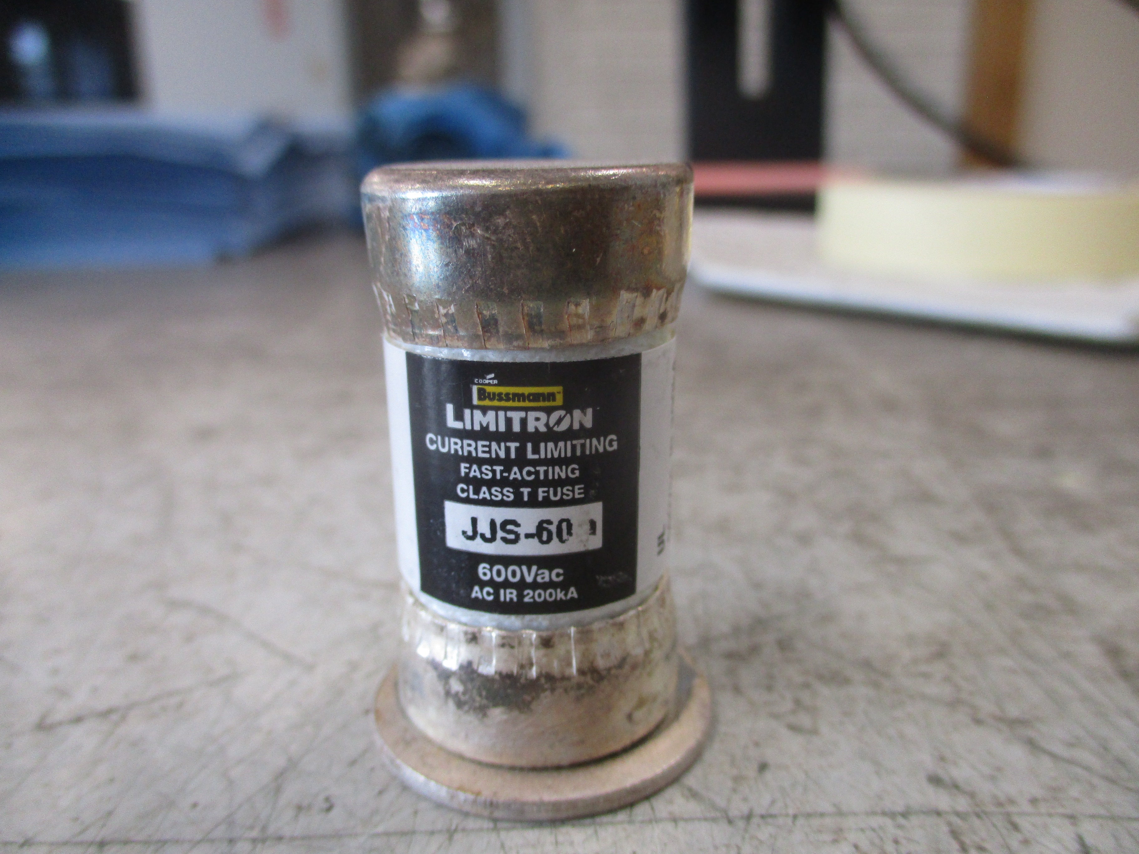 Cooper Bussmann Limitron Fuse JJS-60 60A 600V Used