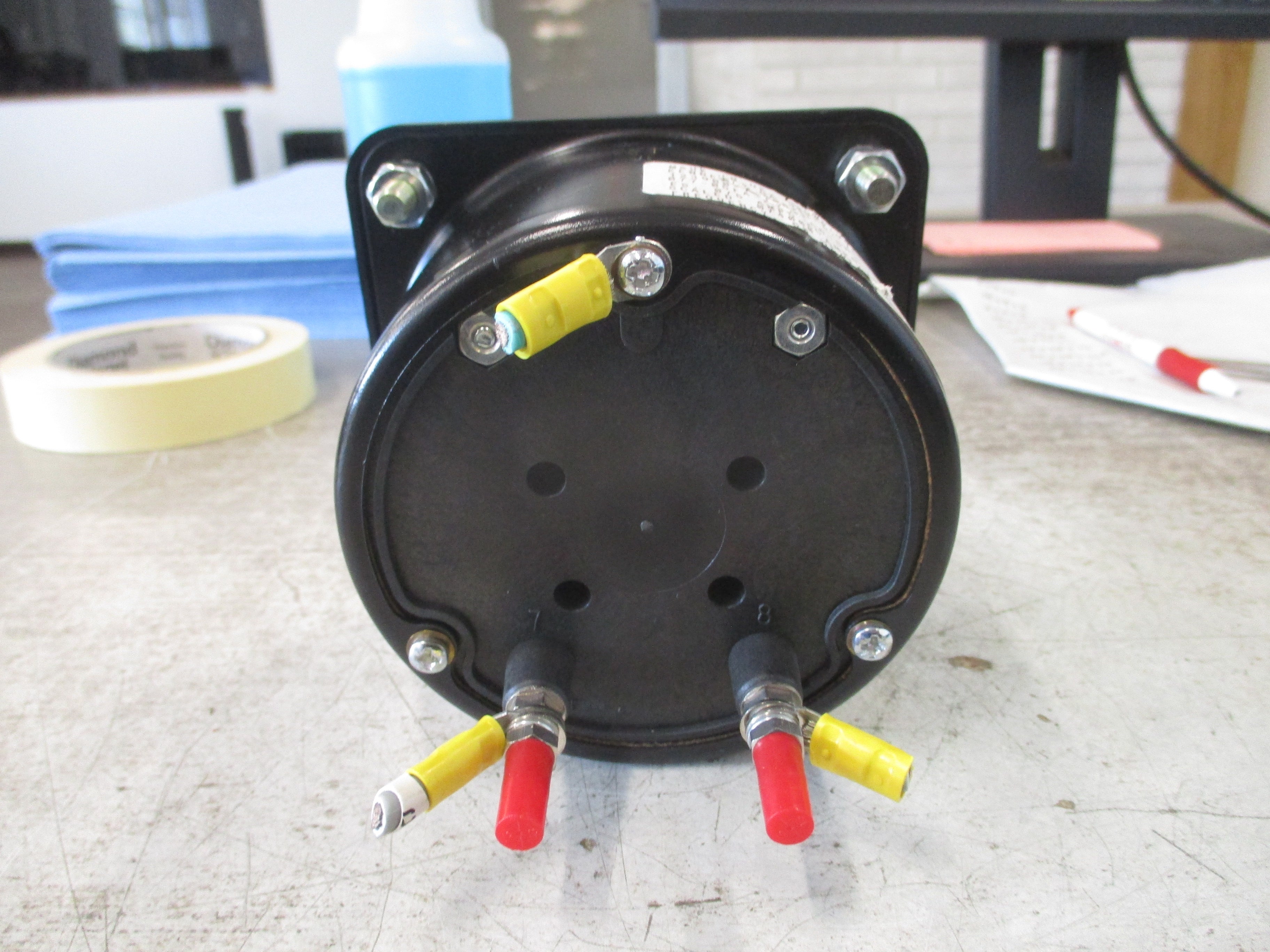 Crompton AC Ammeter 077-05FA-LSUE-C6-SN Range: 0-4000A Used