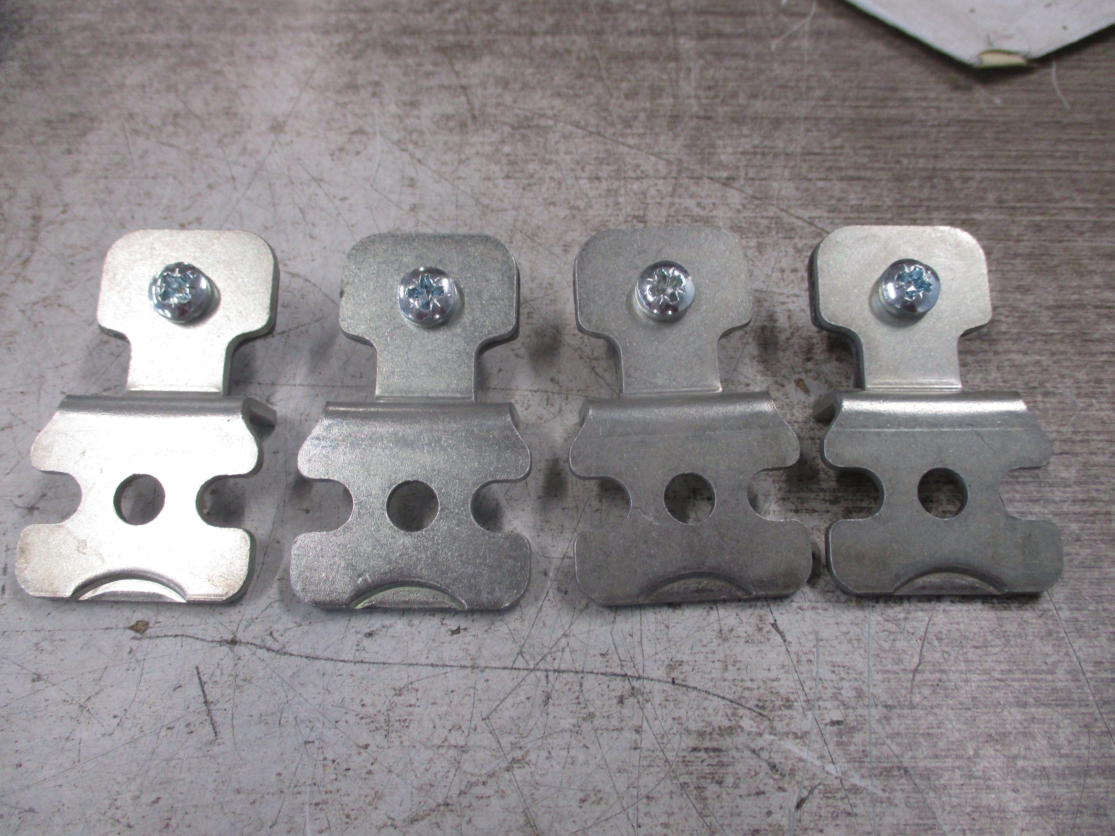 Schneider Electric WM Steel Wall Fixing Lugs NSYAEFPFSC *Set of 4* New Surplus