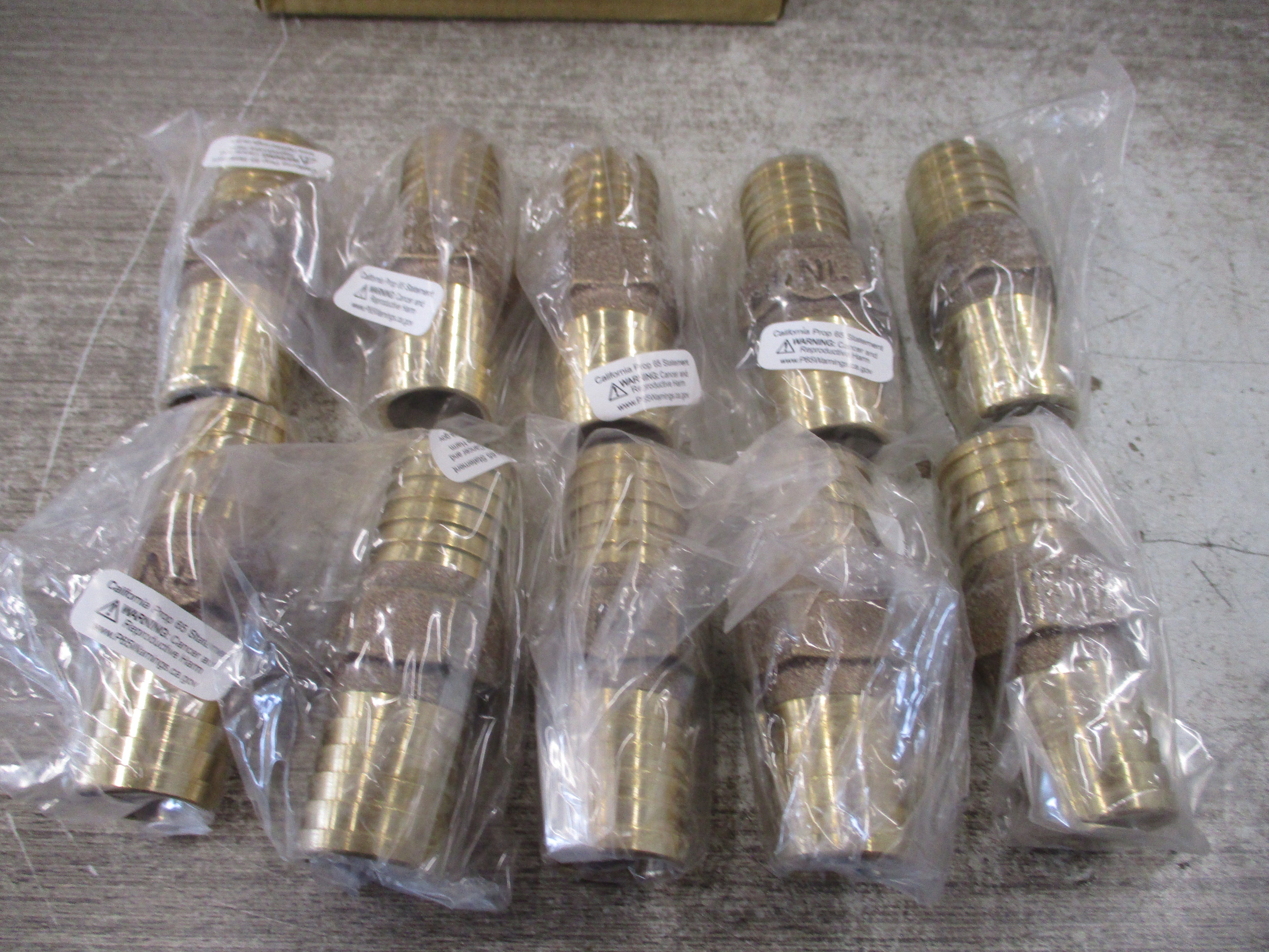 Boshart No Lead Bronze Coupling C-100NL 1" INSx 1" INS *Box of 10* New Surplus