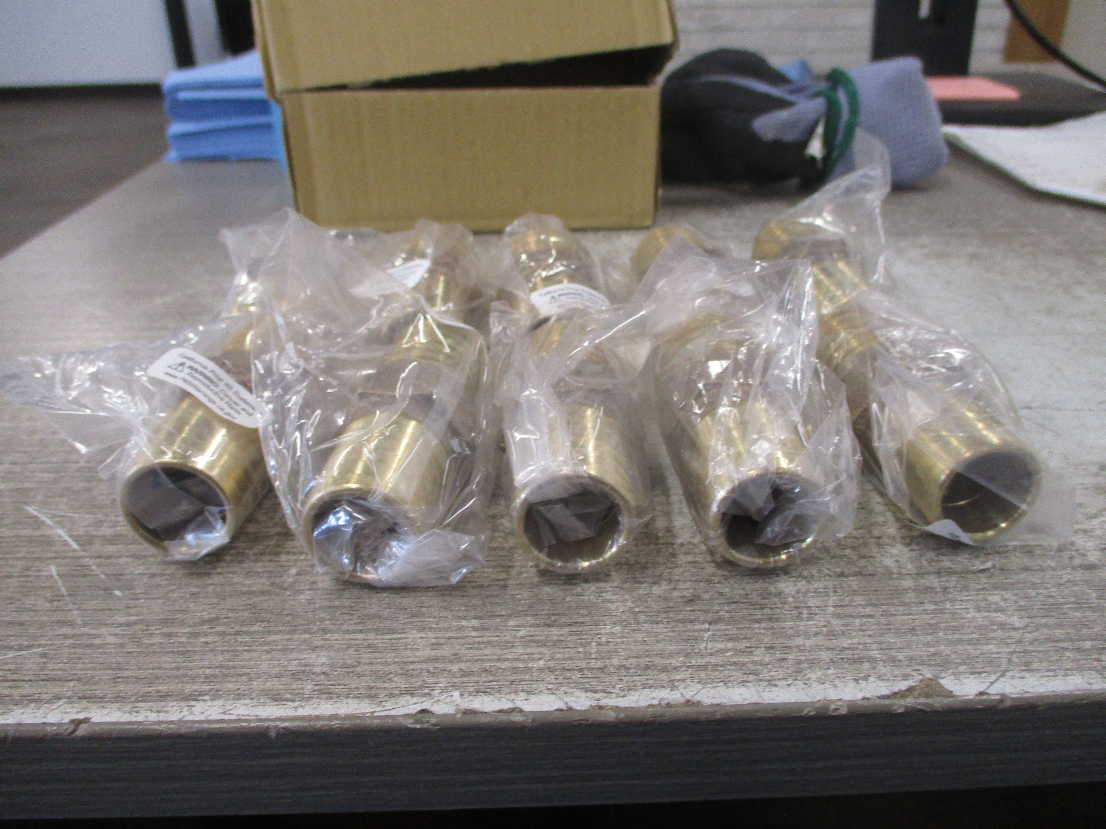 Boshart No Lead Bronze Coupling C-100NL 1" INSx 1" INS *Box of 10* New Surplus