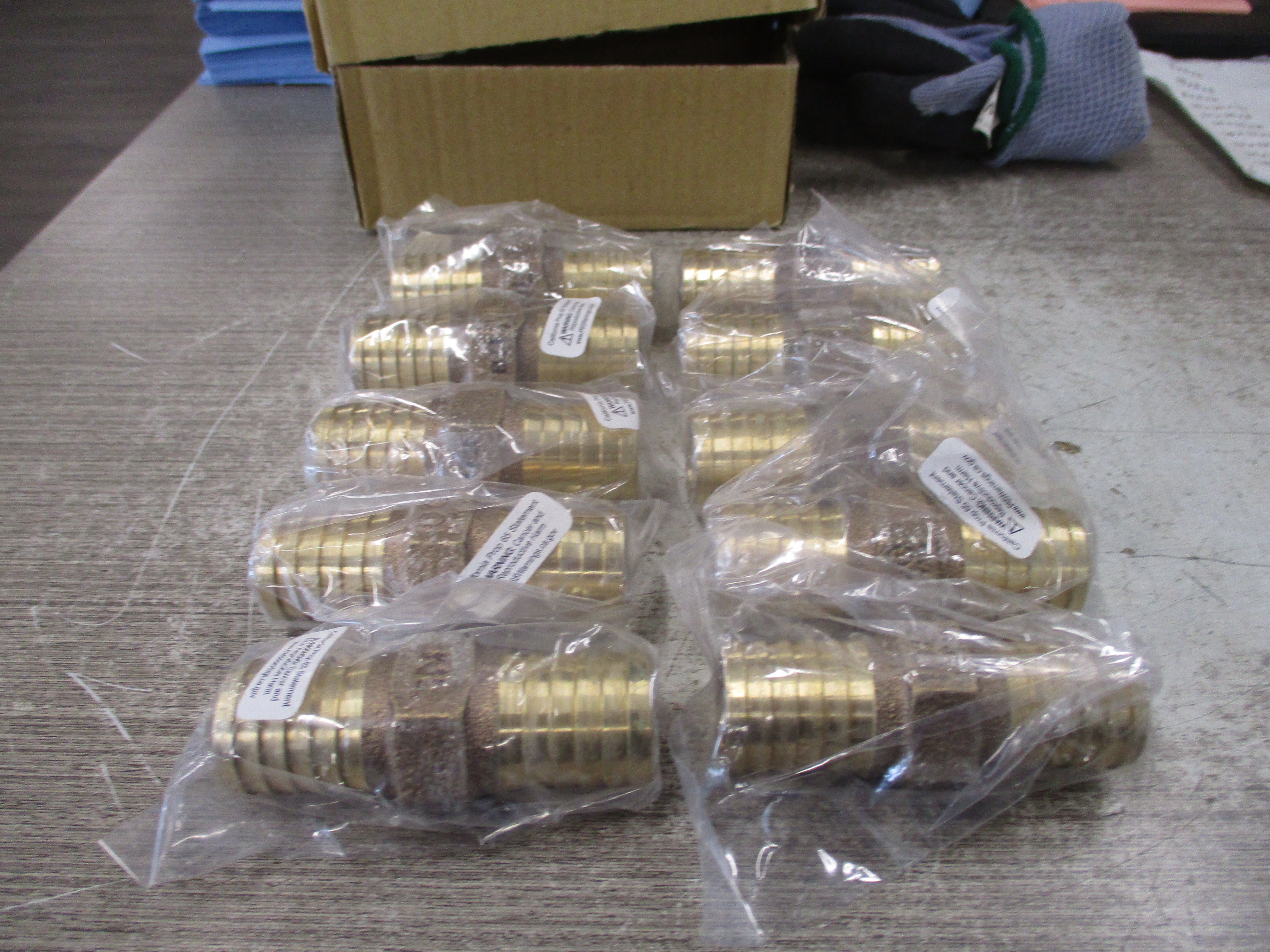 Boshart No Lead Bronze Coupling C-100NL 1" INSx 1" INS *Box of 10* New Surplus
