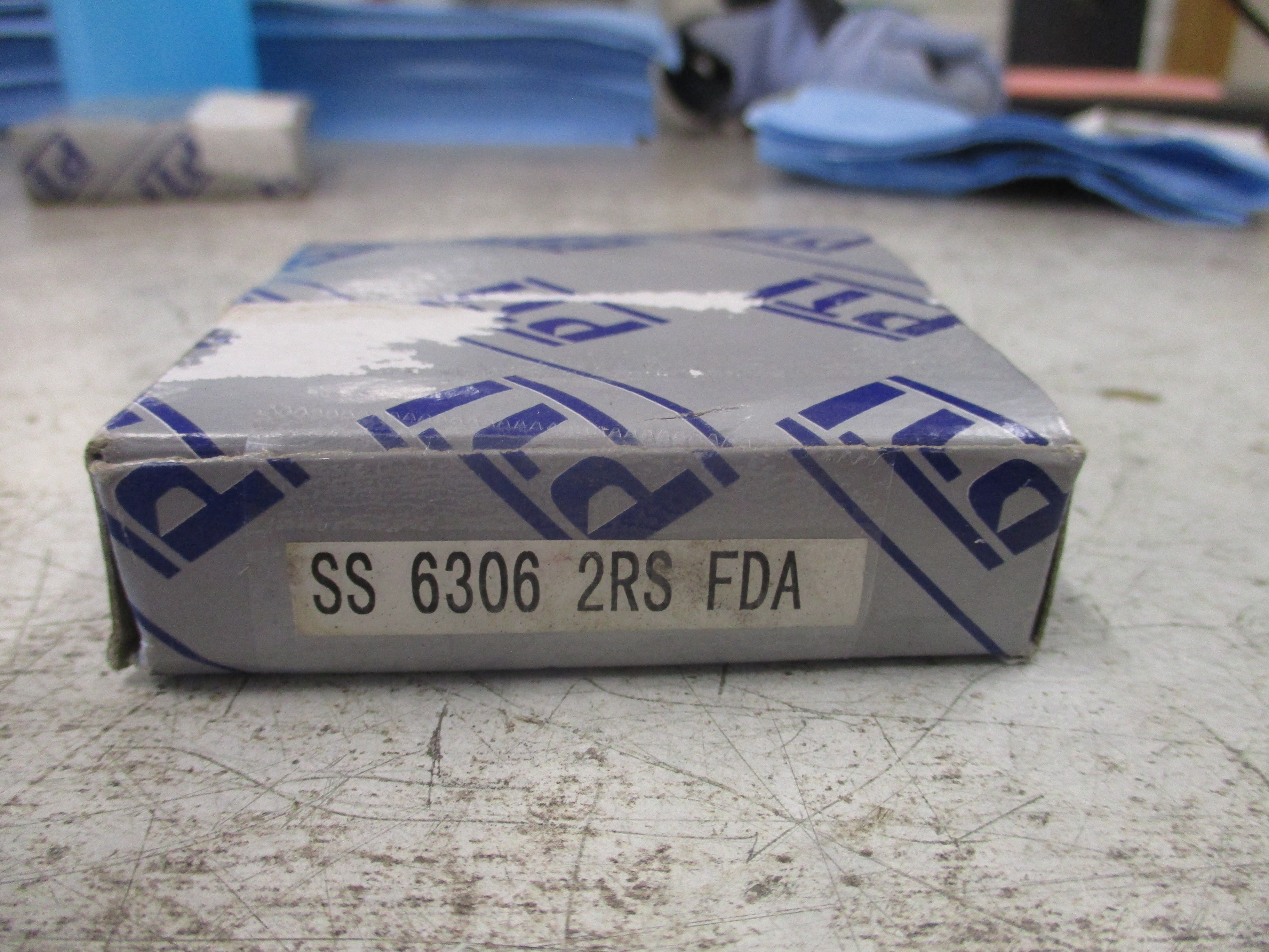 PTI Stainless Steel Ball Bearing SS 6306 2RS FDA New Surplus