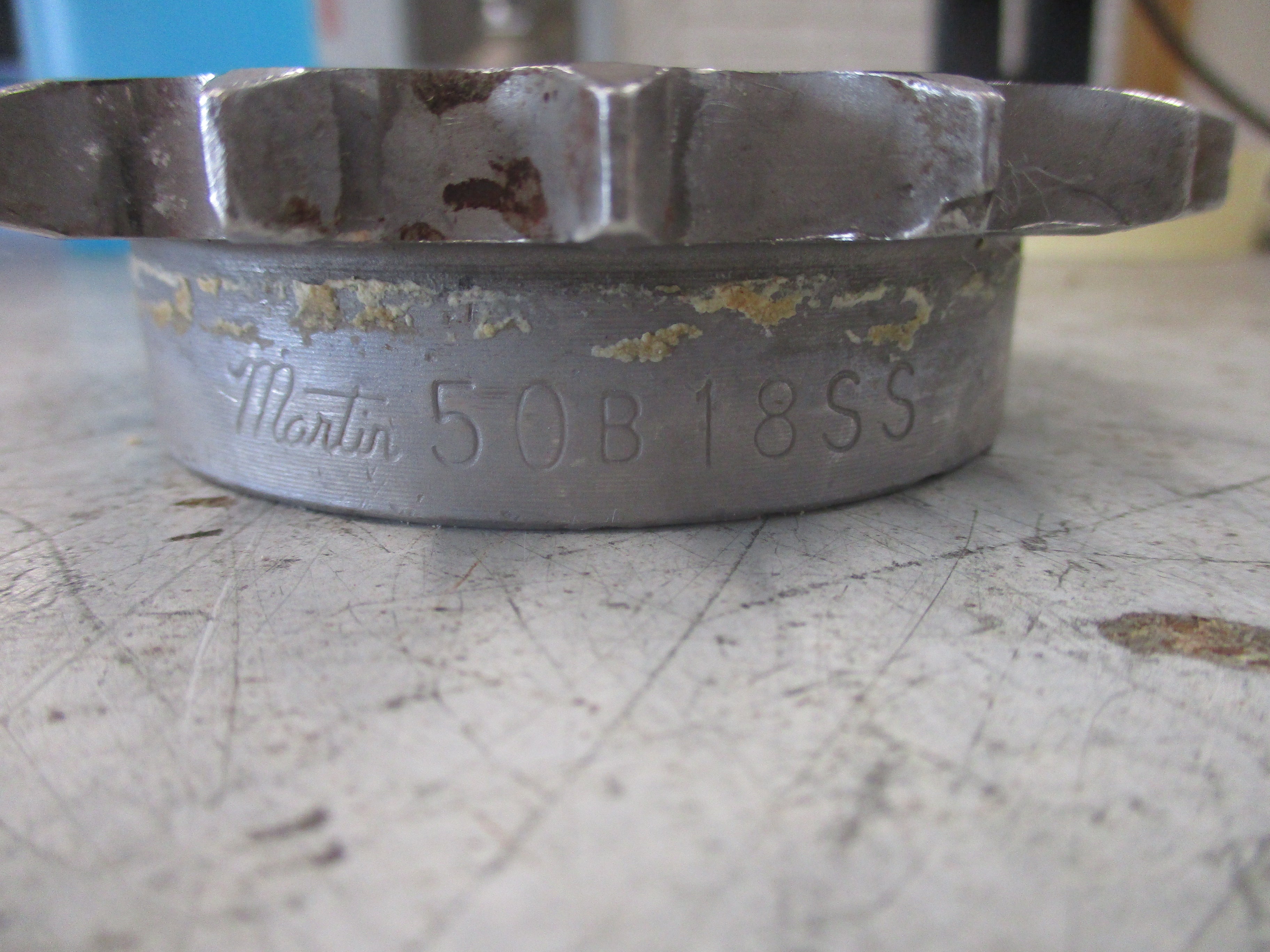 Martin Stainless Steel Sprocket 50B18SS Used