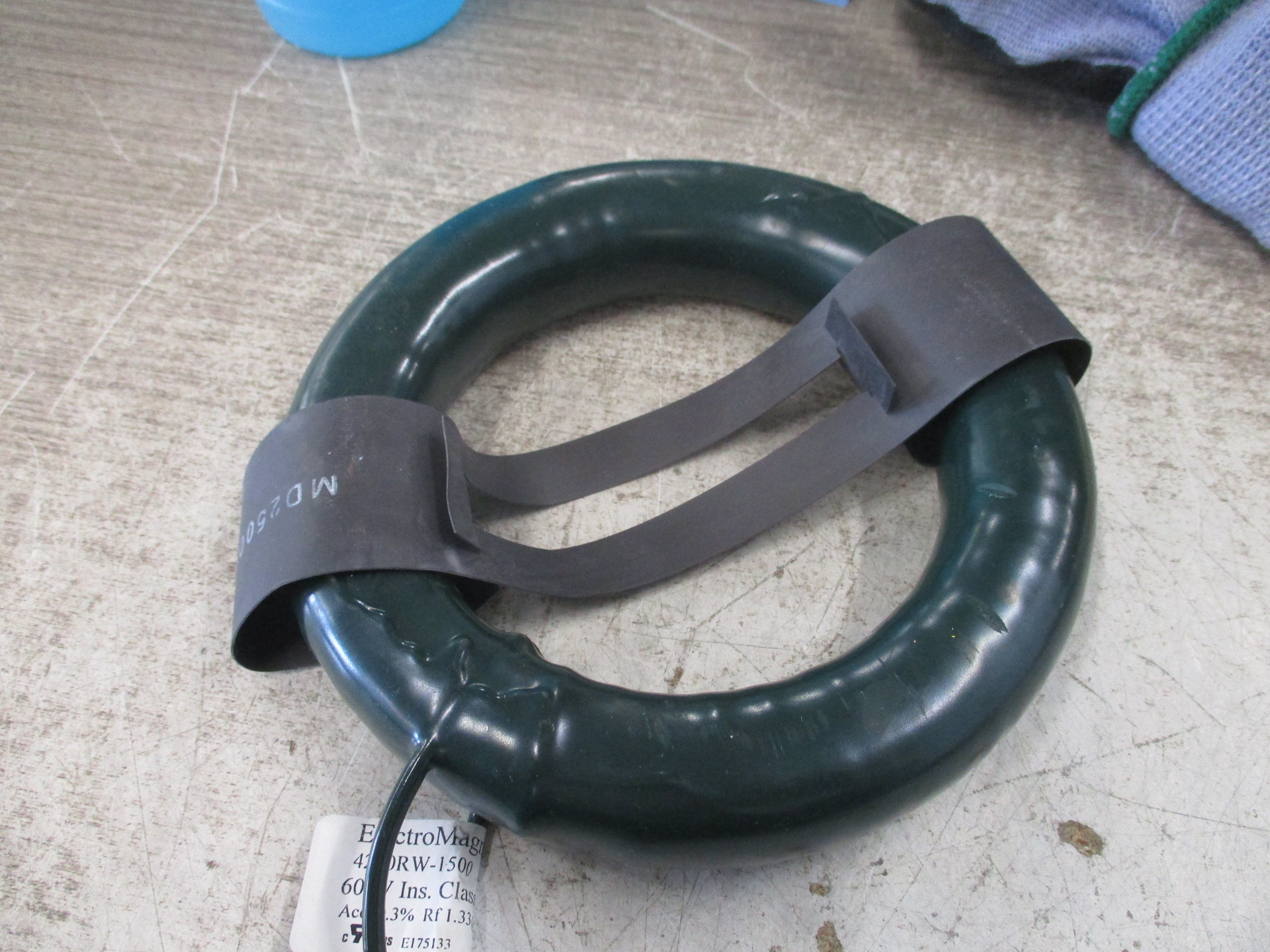 ElectroMagnetic Corp. Current Transformer 4270RW-1500 Ratio 1500 : 5A 600V