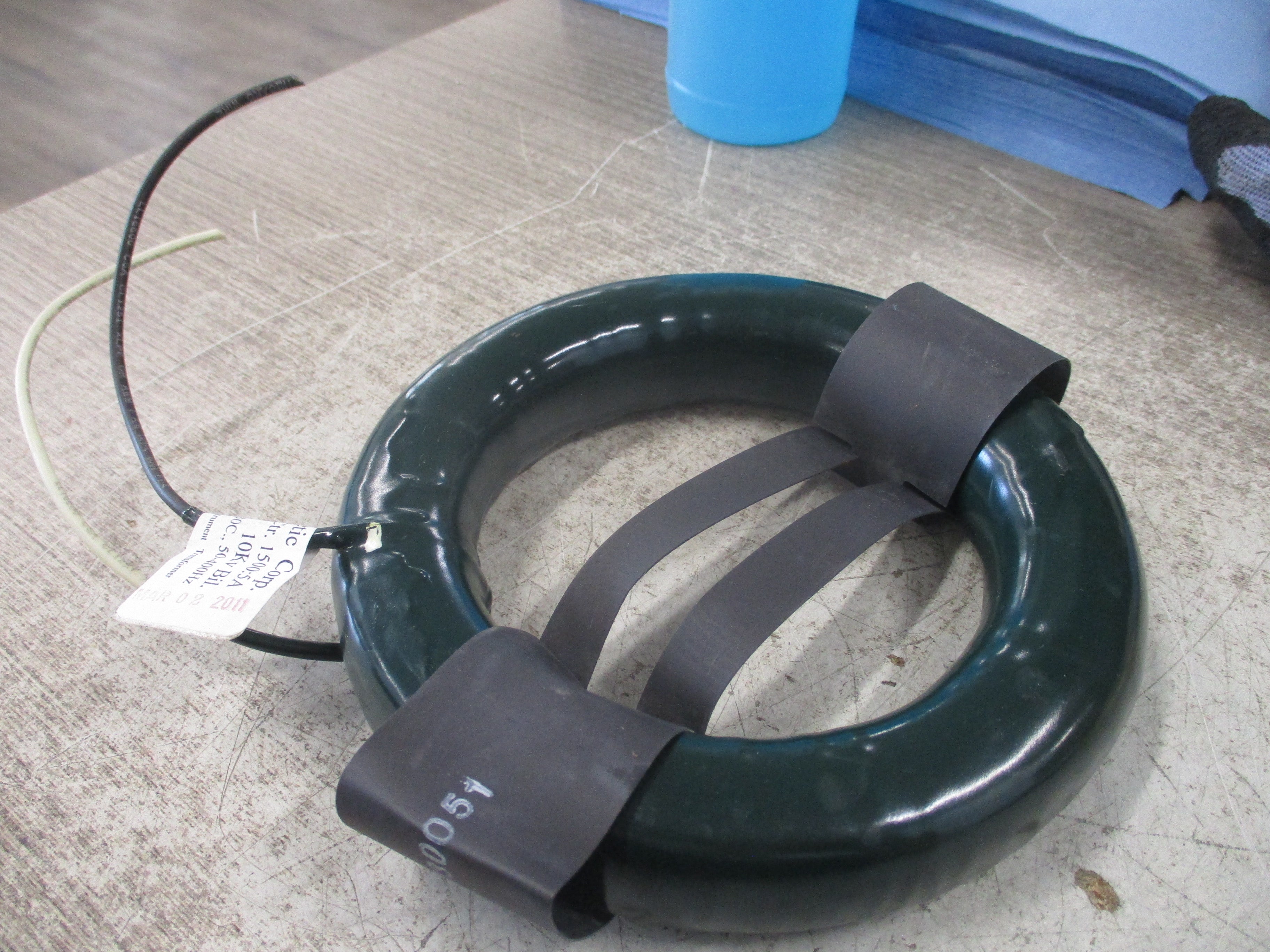 ElectroMagnetic Corp. Current Transformer 4270RW-1500 Ratio 1500 : 5A 600V