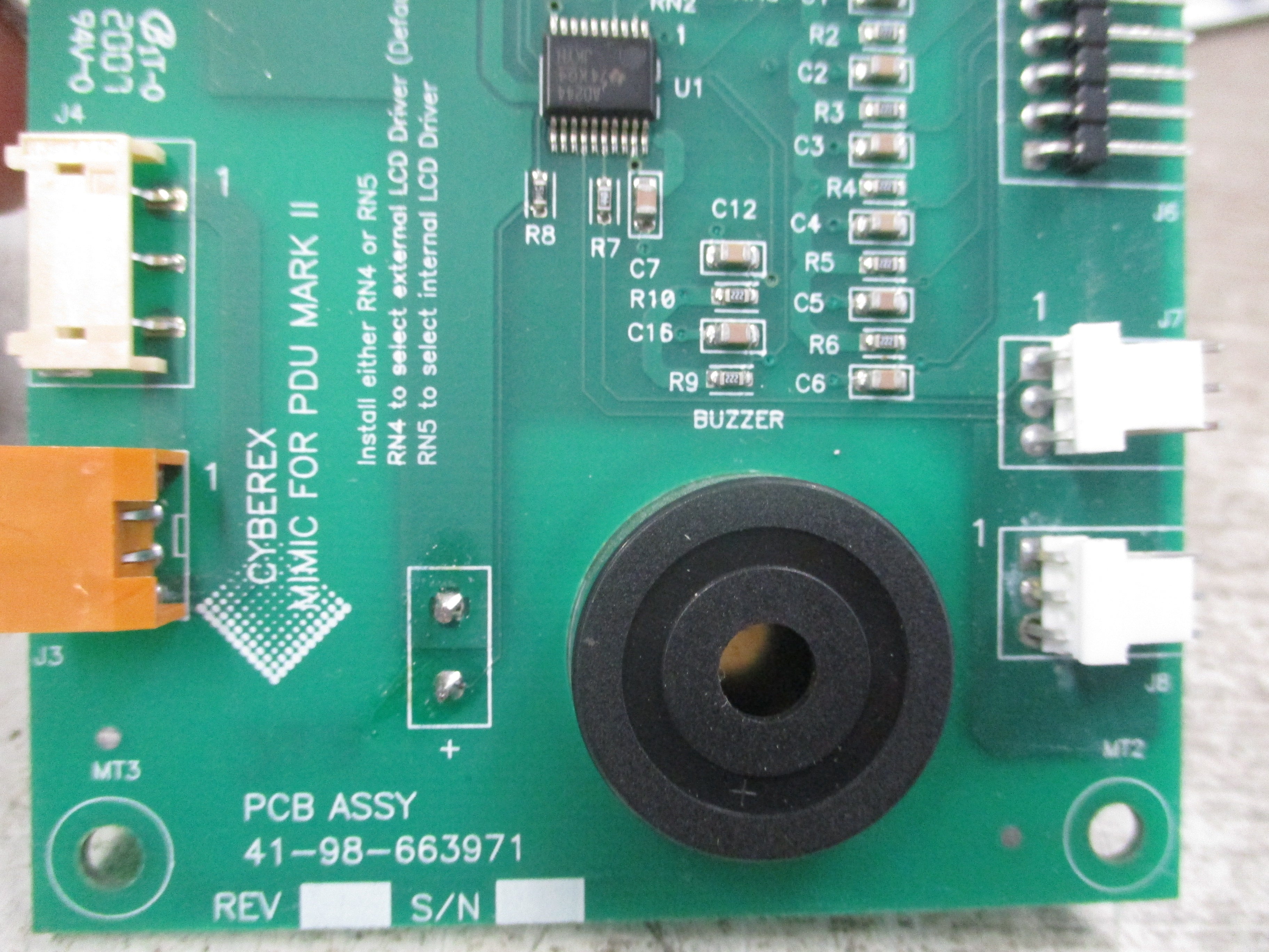 Cyberex Mimic For PDU Mark II 41-98-663971 Used