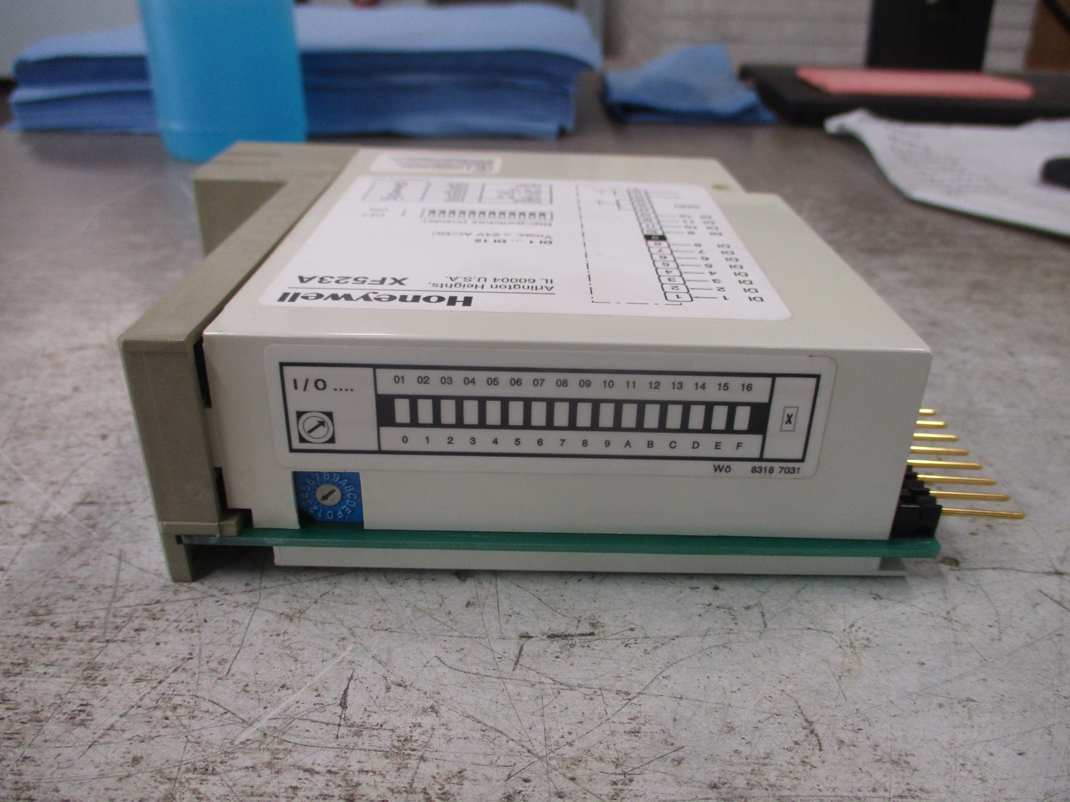 Honeywell Digital Input Module XF523A Used