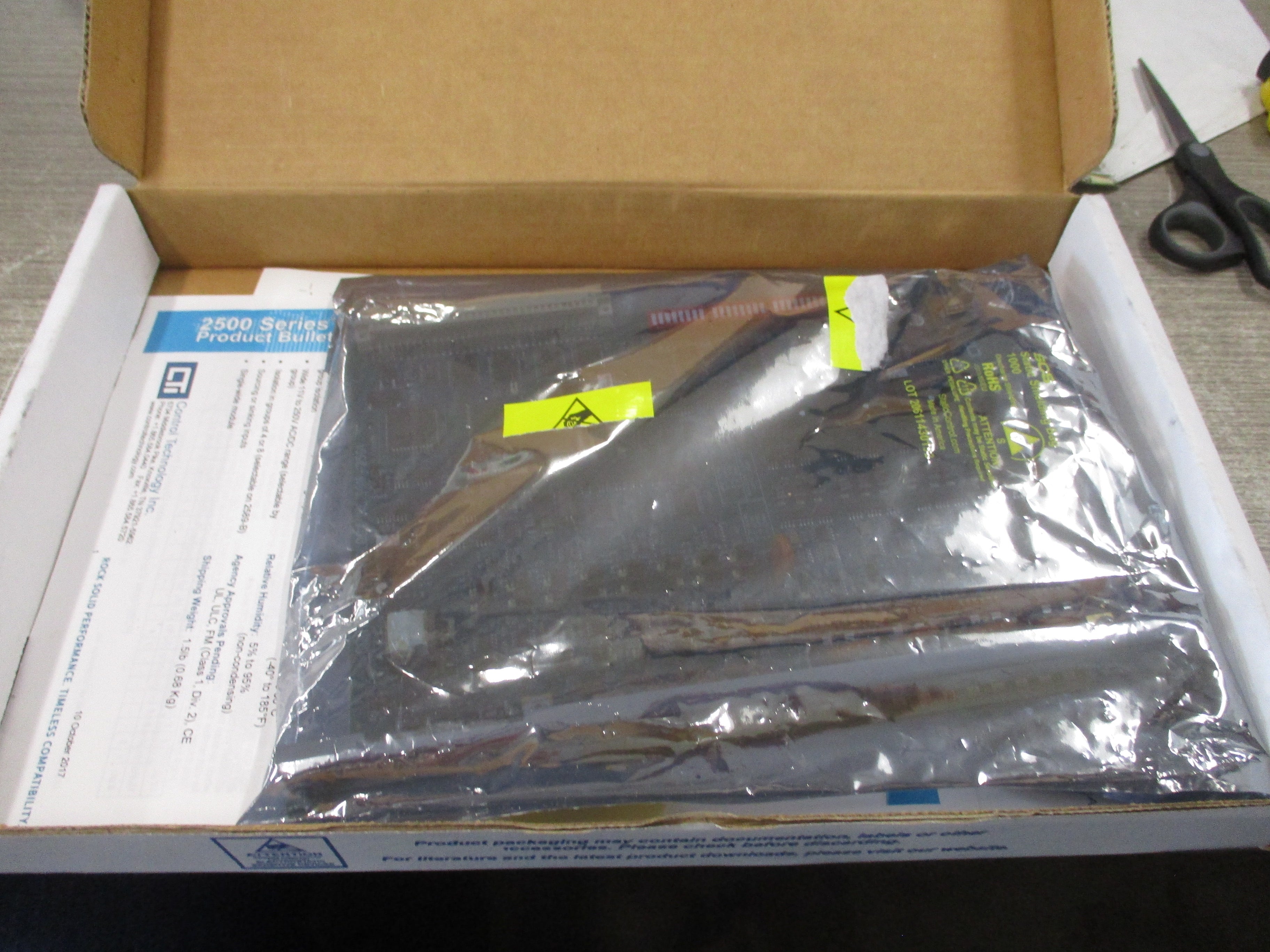 CTi Analog I/O Module 2501 Rev. 014 8in 4 Out New Surplus