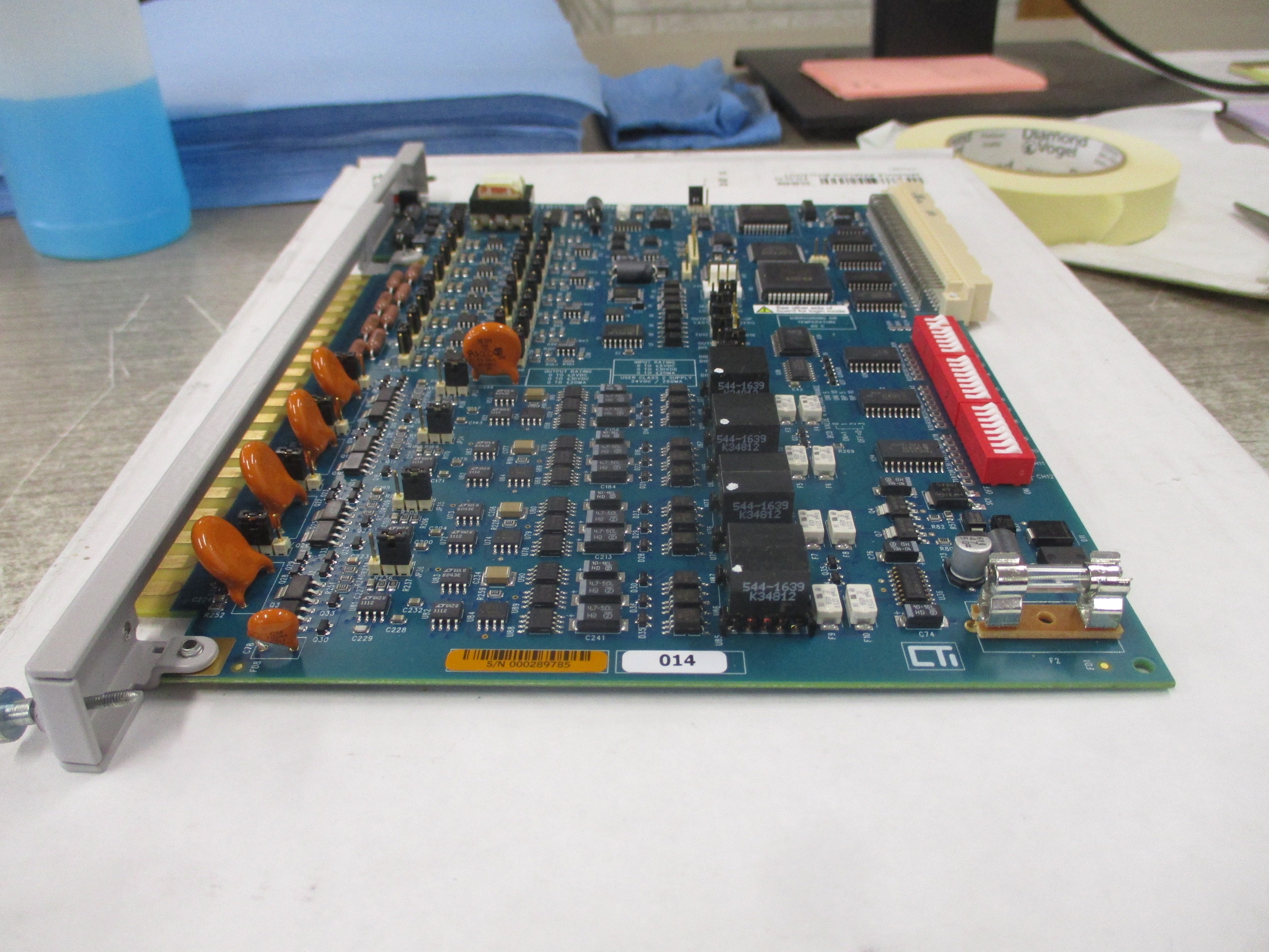 CTi Analog I/O Module 2501 Rev. 014 8in 4 Out New Surplus