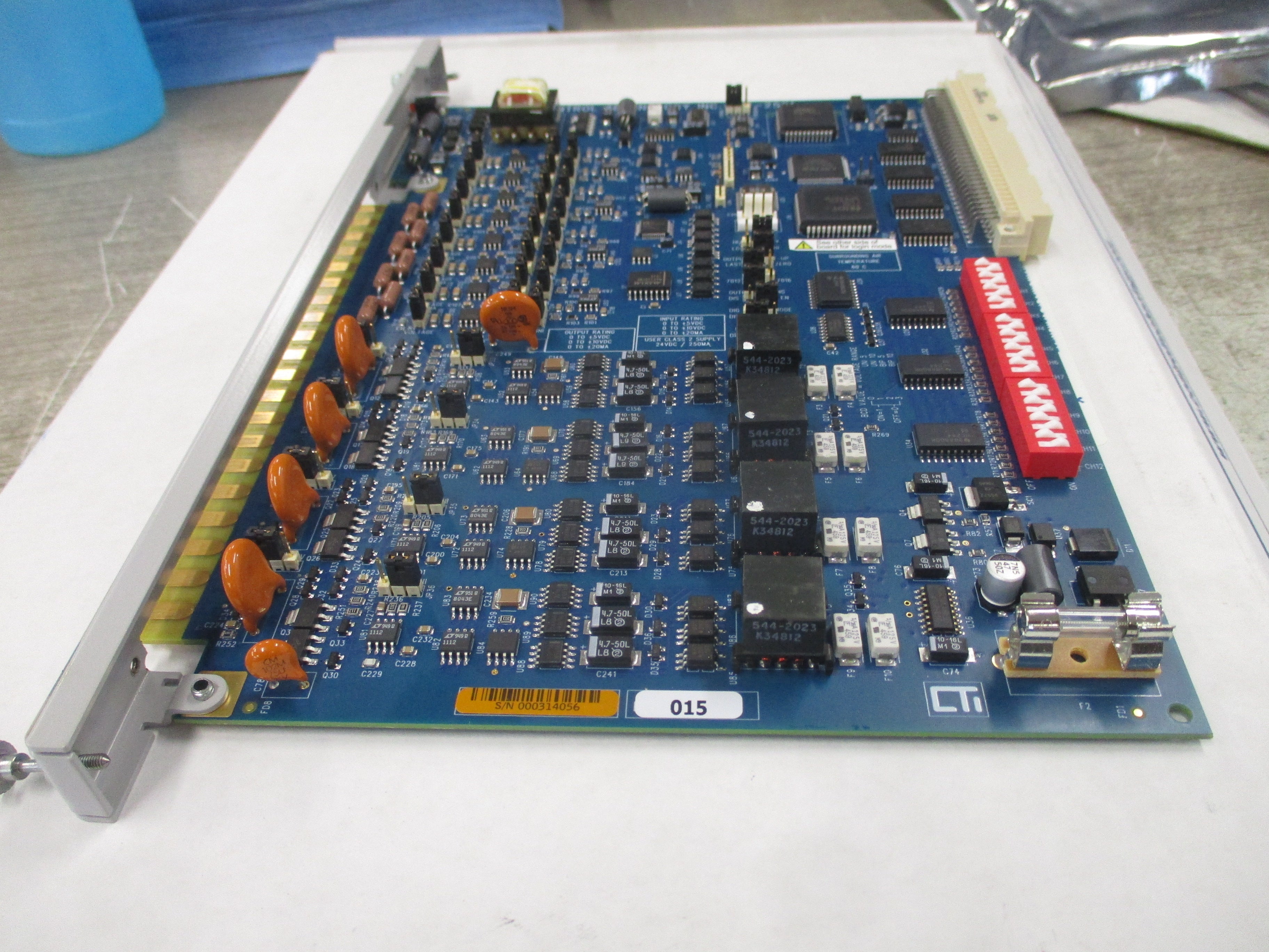 CTi Analog I/O Module 2501 Rev. 015 8in 4 Out New Surplus